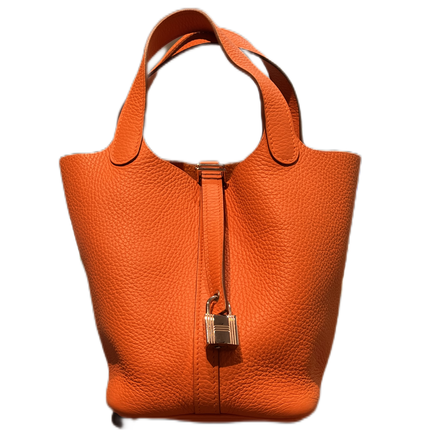 Hermès Picotin Lock 18 Bag Orange