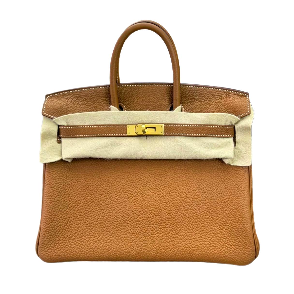 Hermès Birkin 25 Gold Epsom Leather GHW Y Stamp