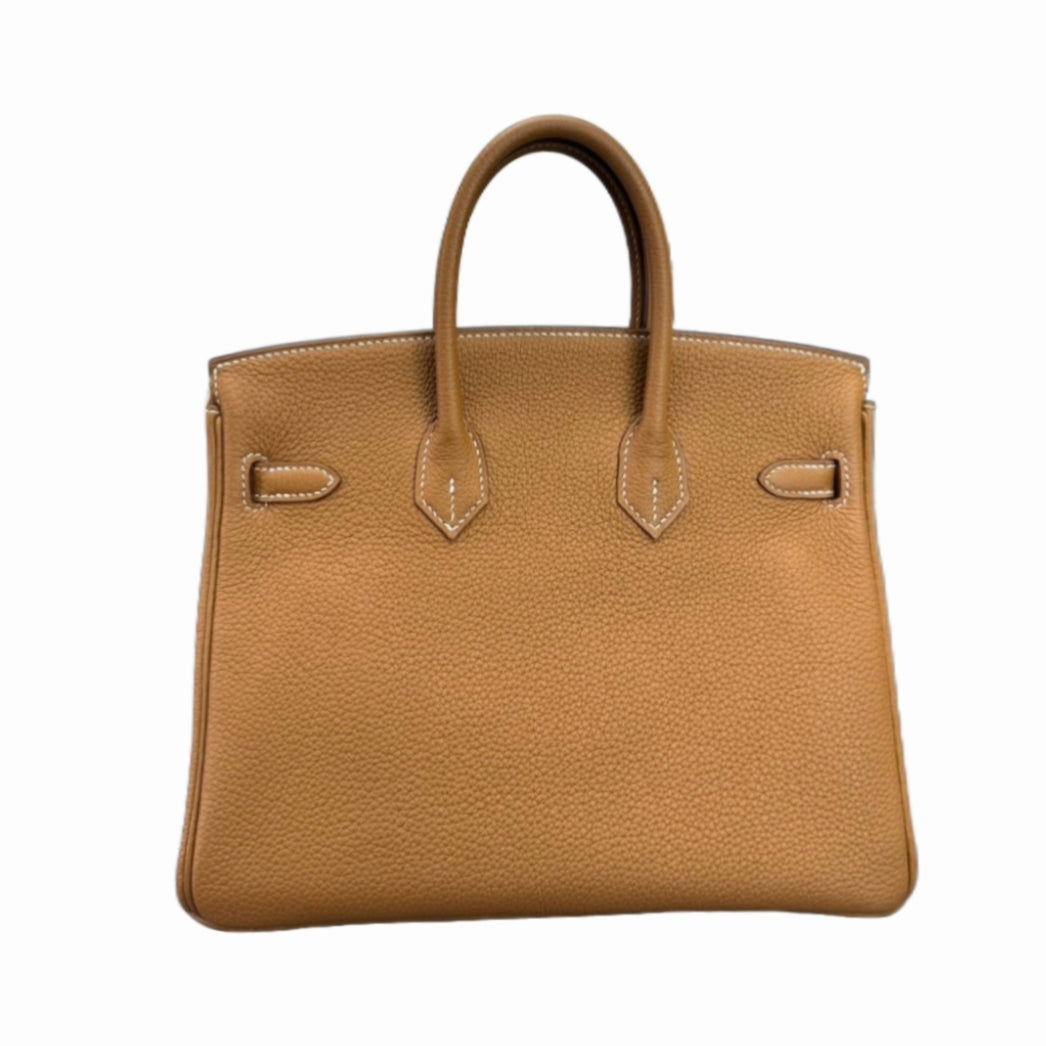 Hermès Birkin 25 Gold Epsom Leather GHW Y Stamp