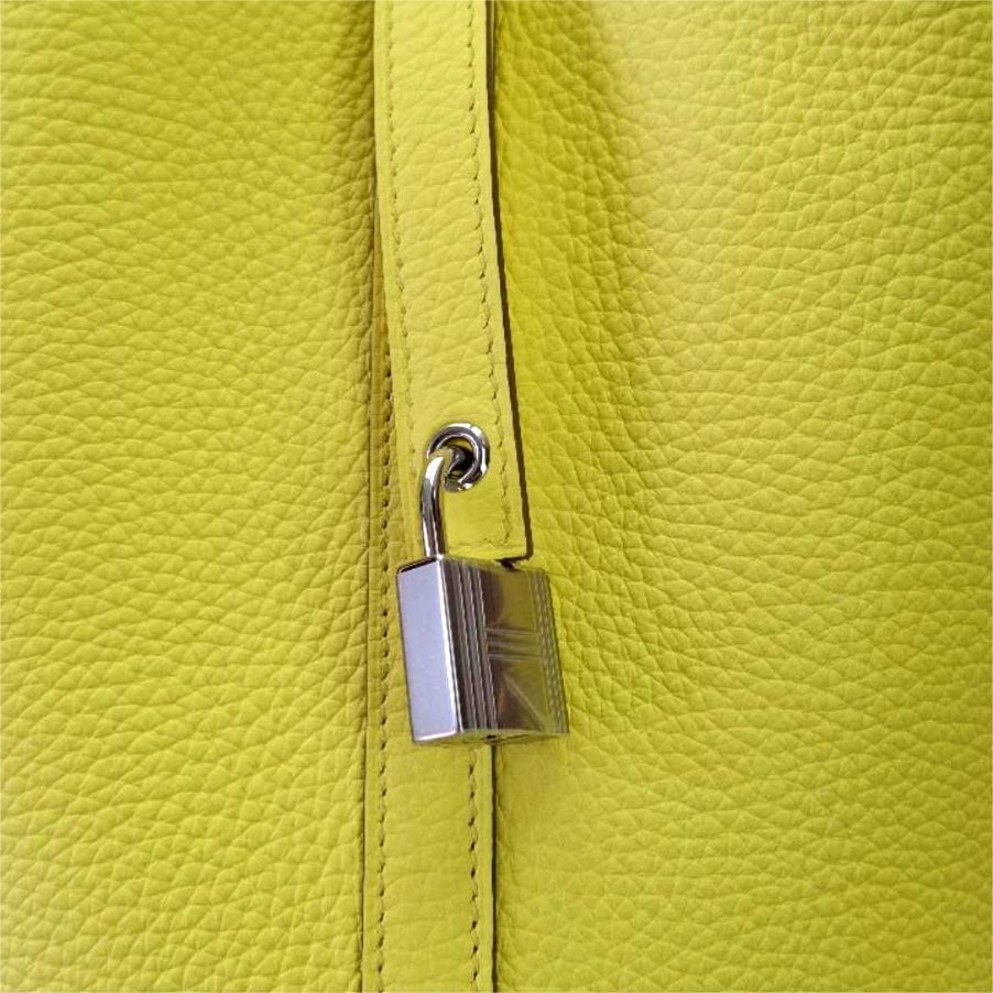 Hermès Picotin Lock 18 Bag Limoncello SHW W stamp