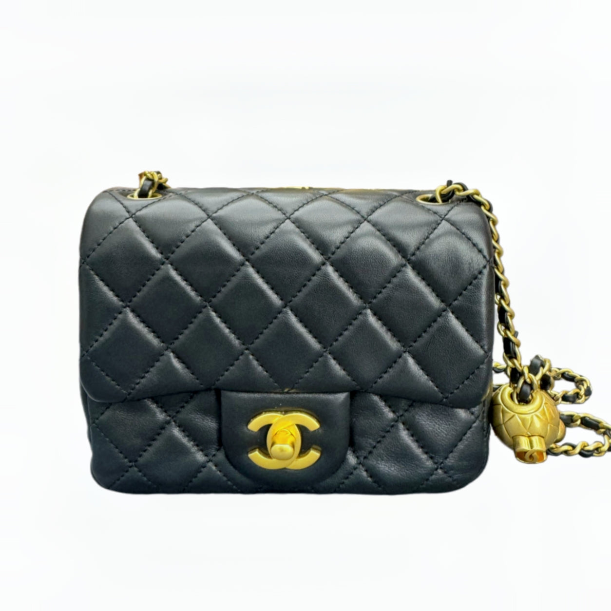 Chanel pearl crush flap bag