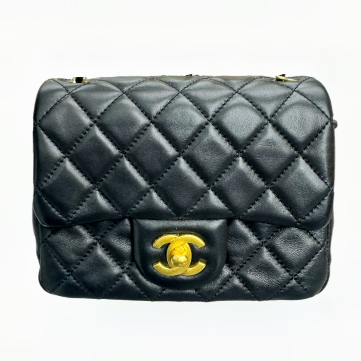 Chanel pearl crush flap bag