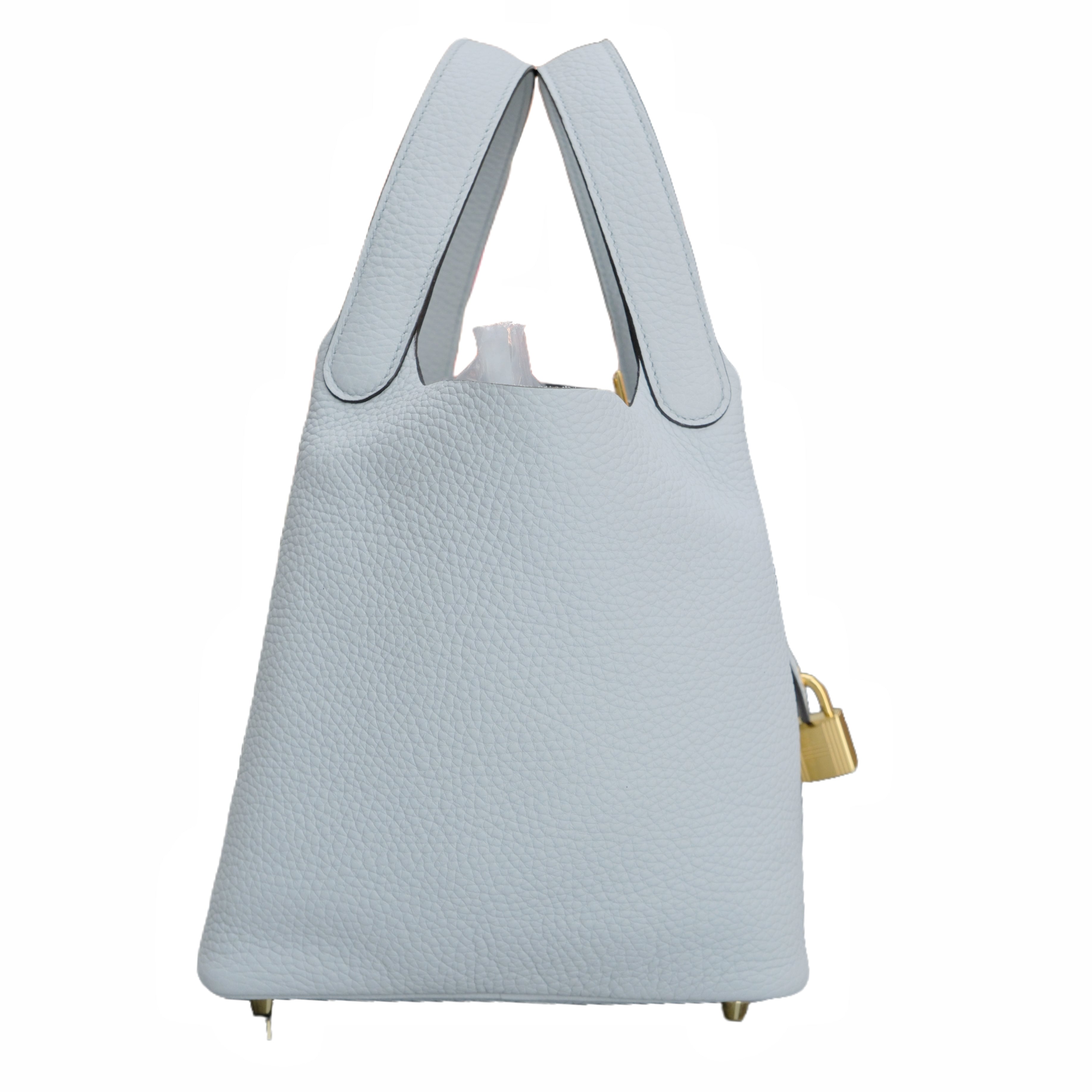 Hermès Picotin Lock 18 Bag GHW Bleu Pale (Light Blue) B Stamp