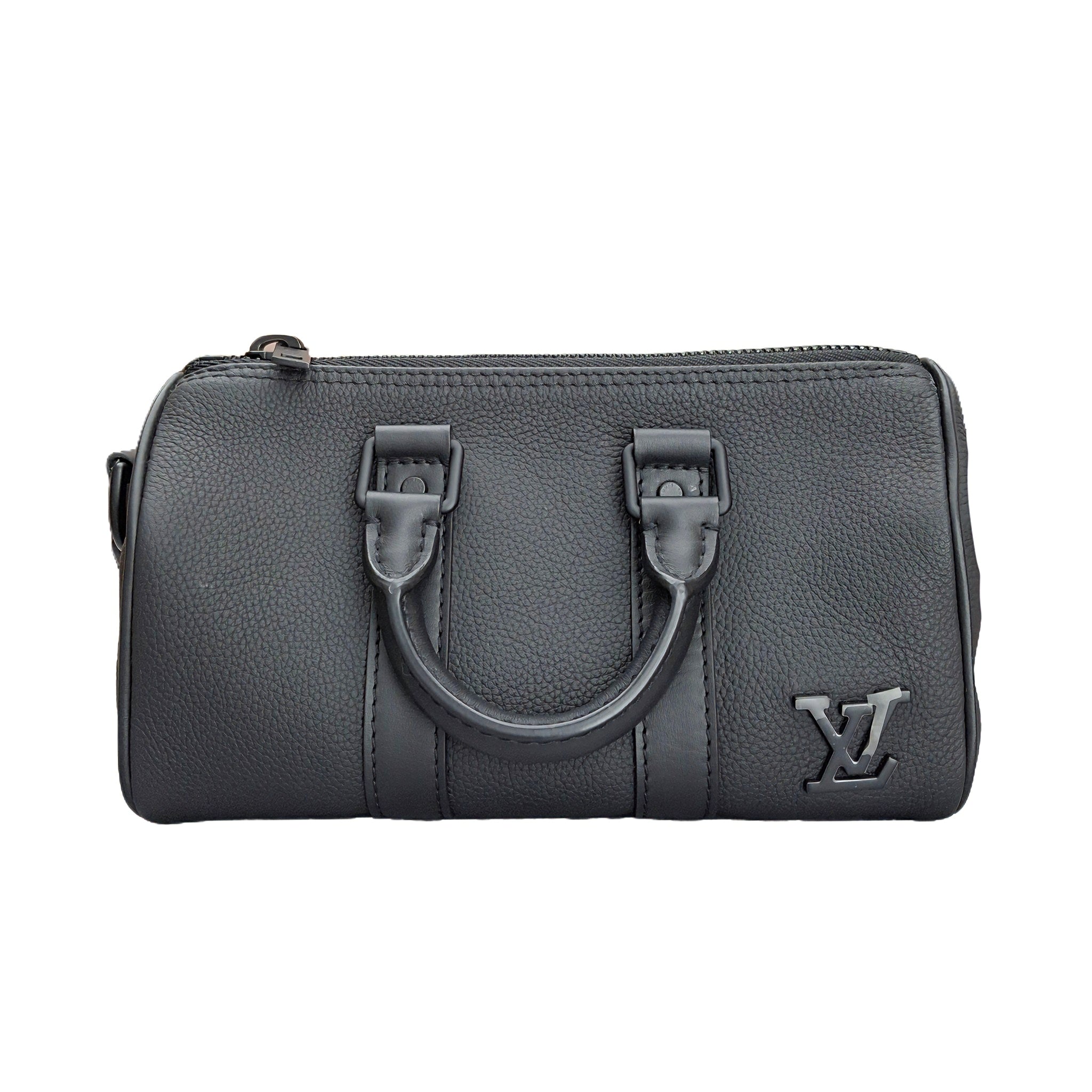 LOUIS VUITTON Keepall Bandoulière 25 (Black Monogram)