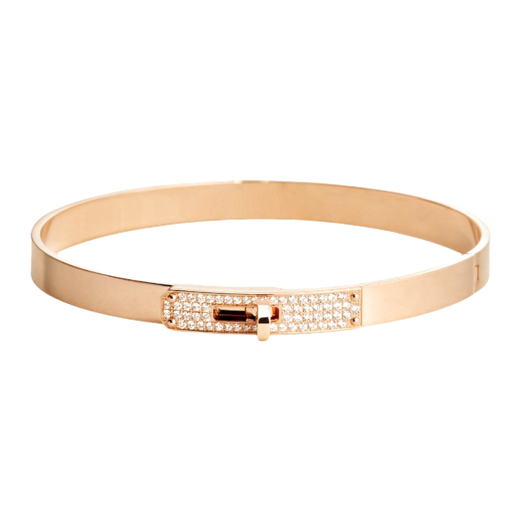 HERMÈS Kelly Bracelet Small Model (Yellow Gold)