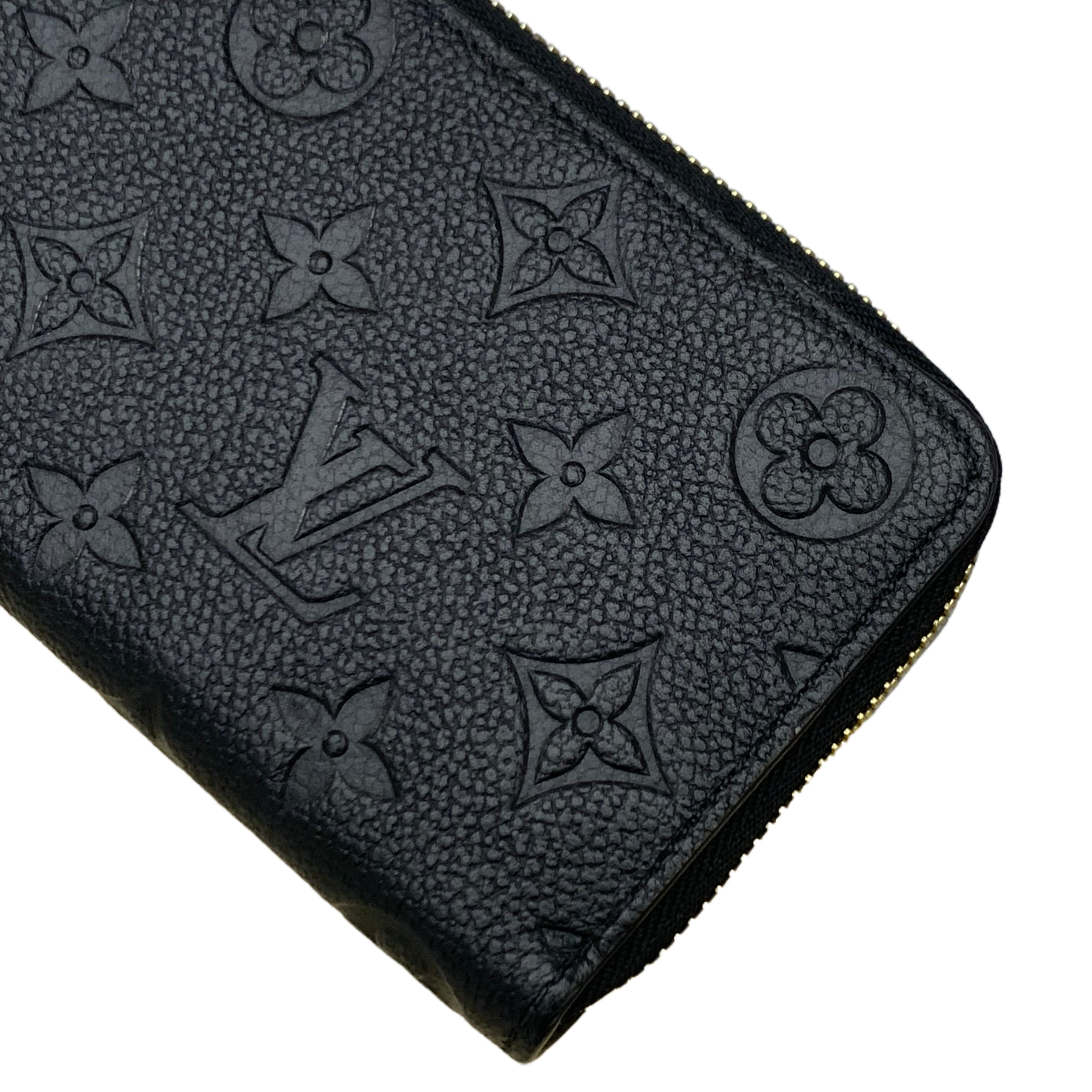 LOUIS VUITTON Clémence Wallet (Monogram Black)