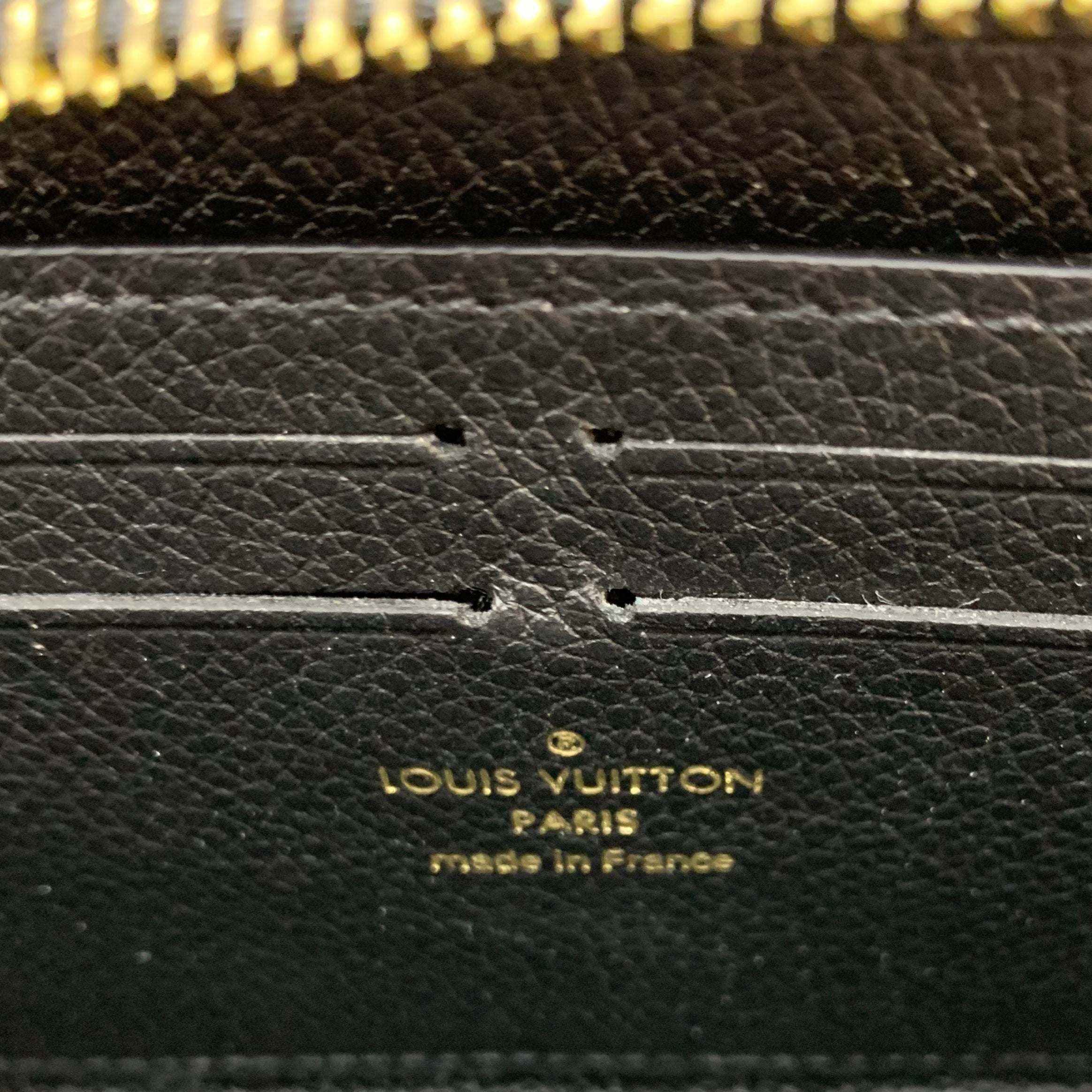 LOUIS VUITTON Clémence Wallet (Monogram Black)