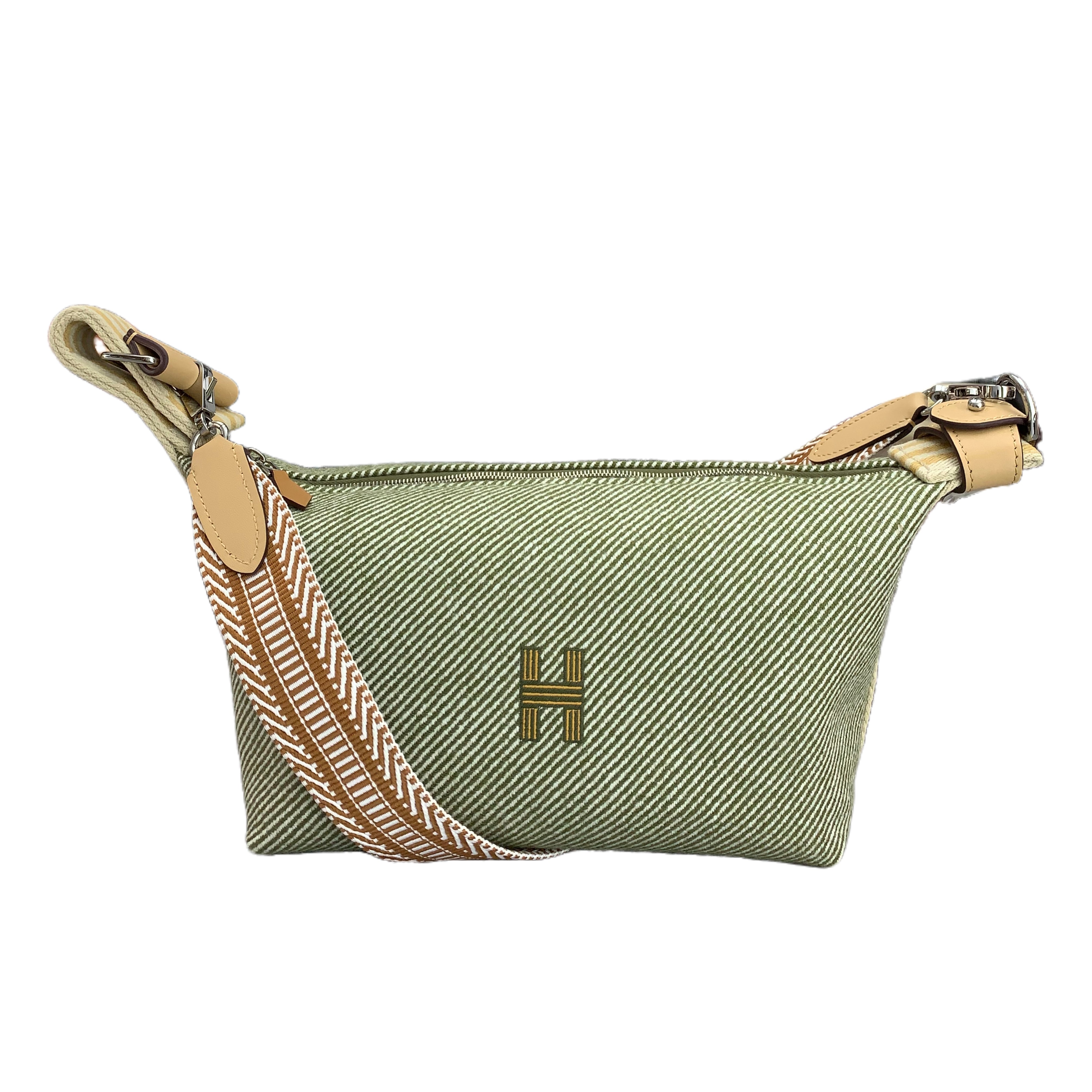 HERMÈS BRIDE-A-BRAC H NATTE CASE SMALL (Green)