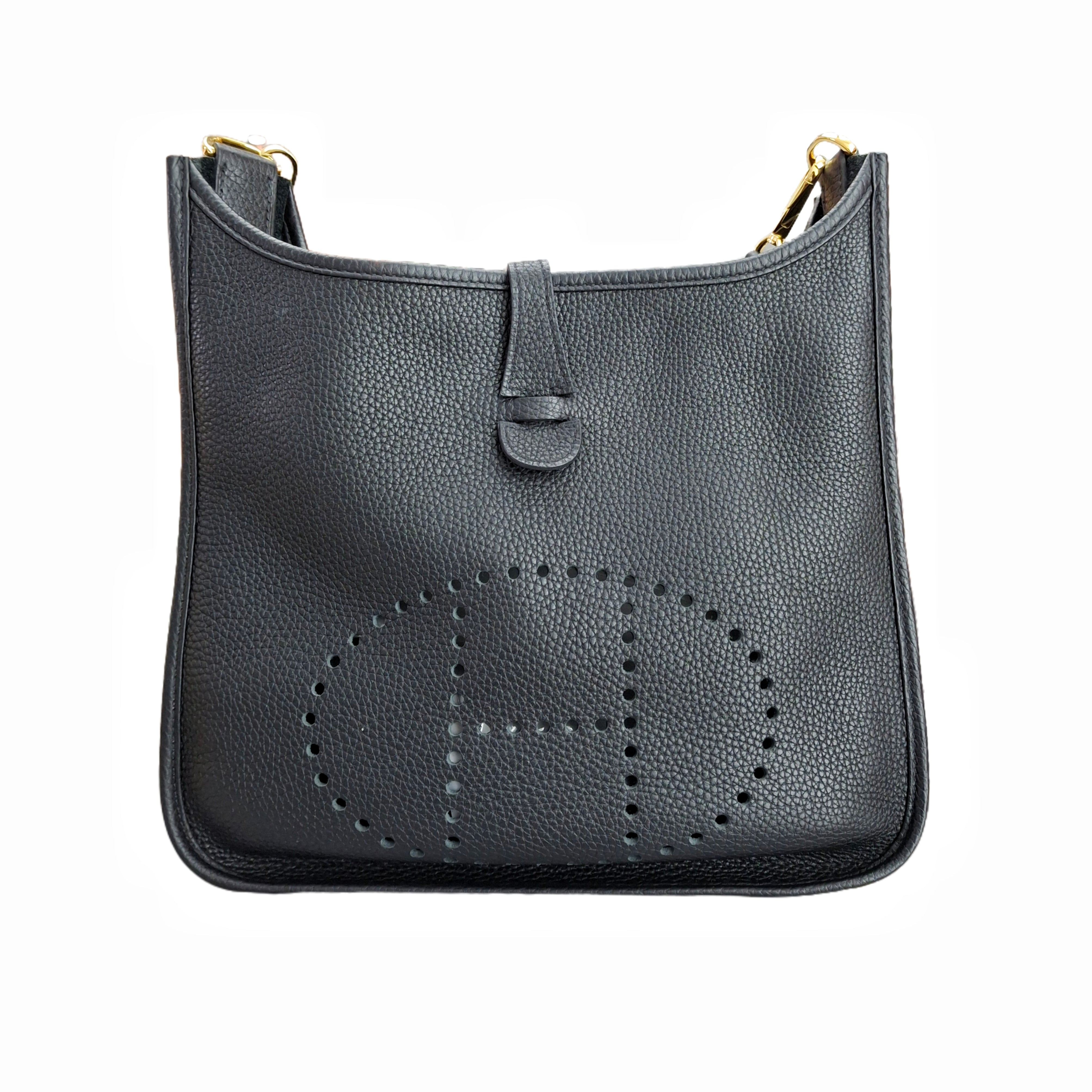 HERMÈS EVELYNE 29 Buckle (Black) Y Stamp