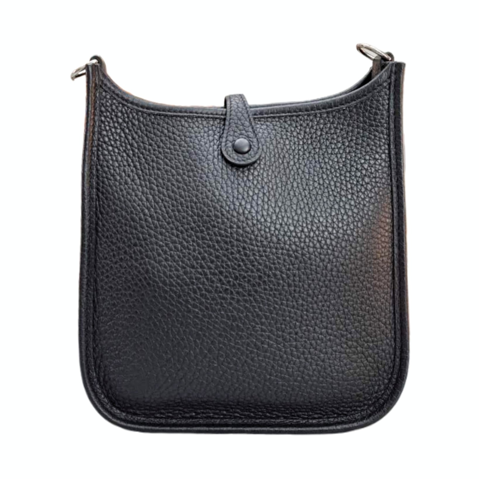 HERMÈS MINI EVELYNE BUCKLE （Black）U Stamp