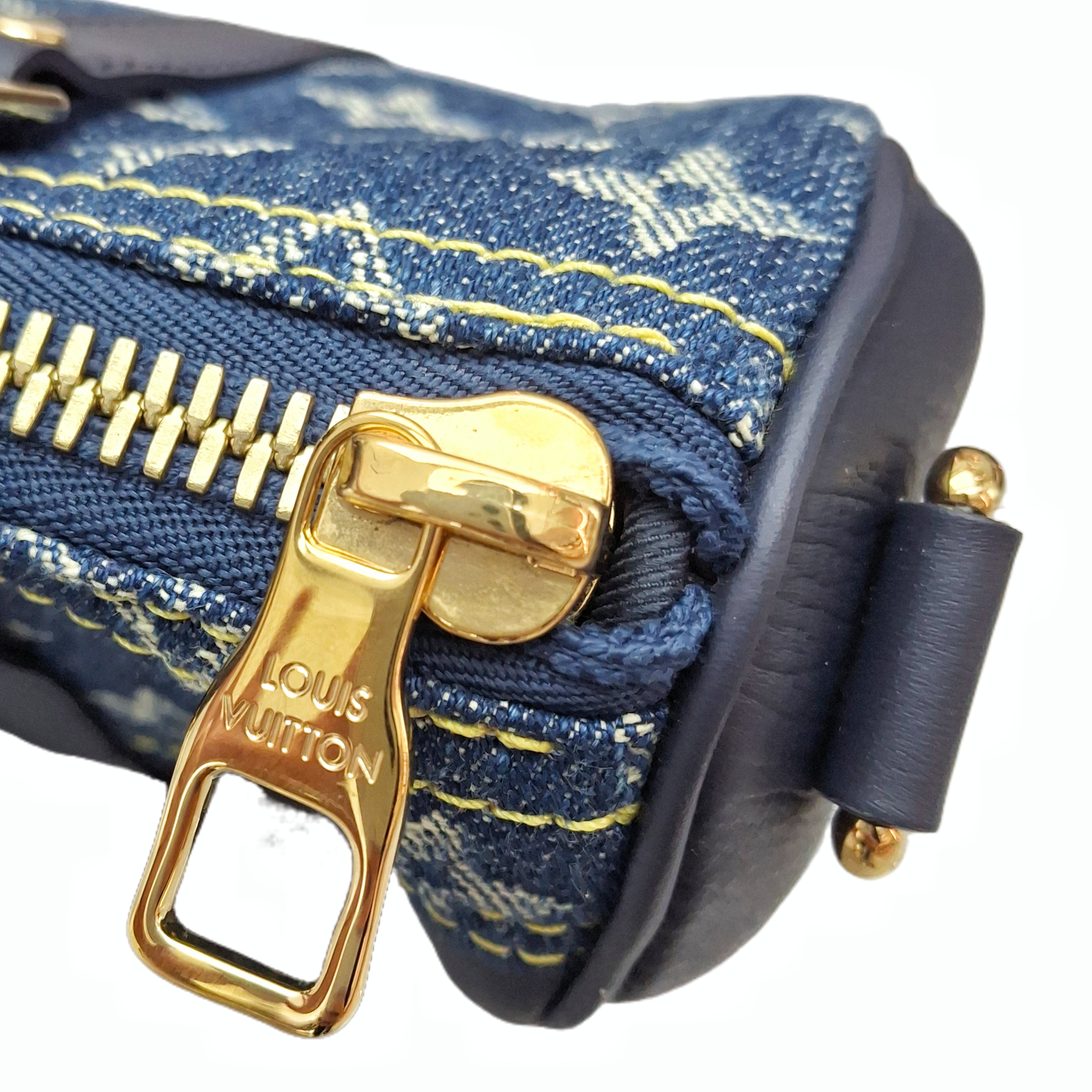 LOUIS VUITTON X NIGO Keepall Bandoulière 25 (Denim Blue)