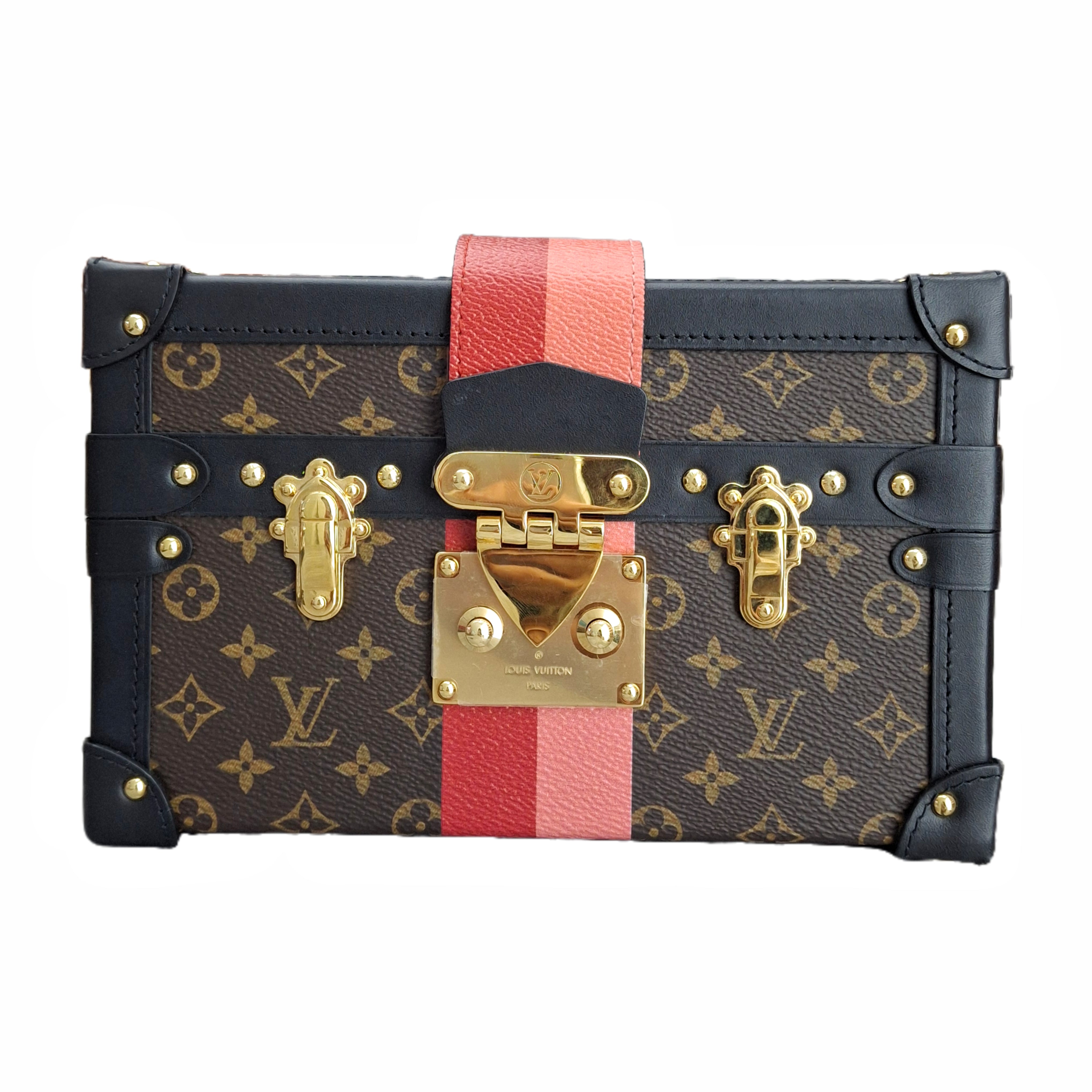 LOUIS VUITTON Petite Malle Monogram Canvas