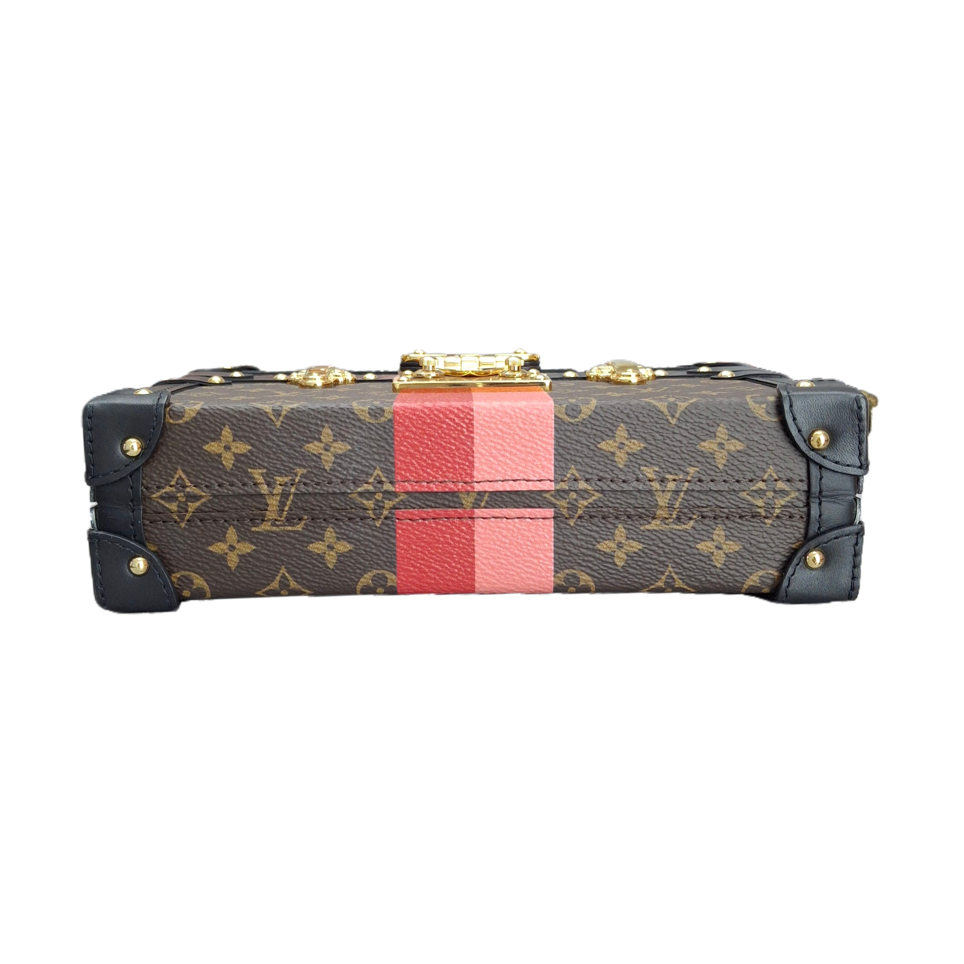 LOUIS VUITTON Petite Malle Monogram Canvas