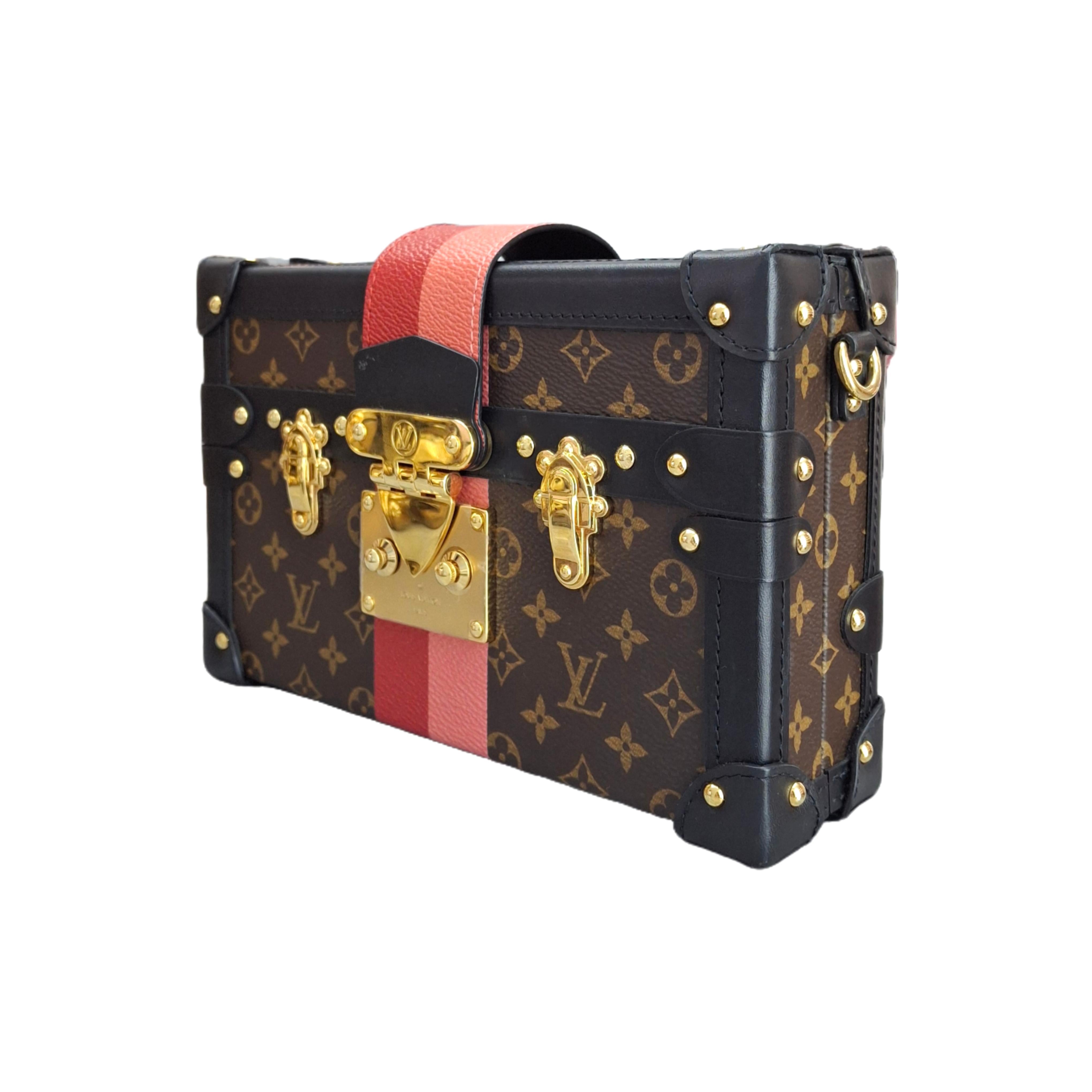 LOUIS VUITTON Petite Malle Monogram Canvas