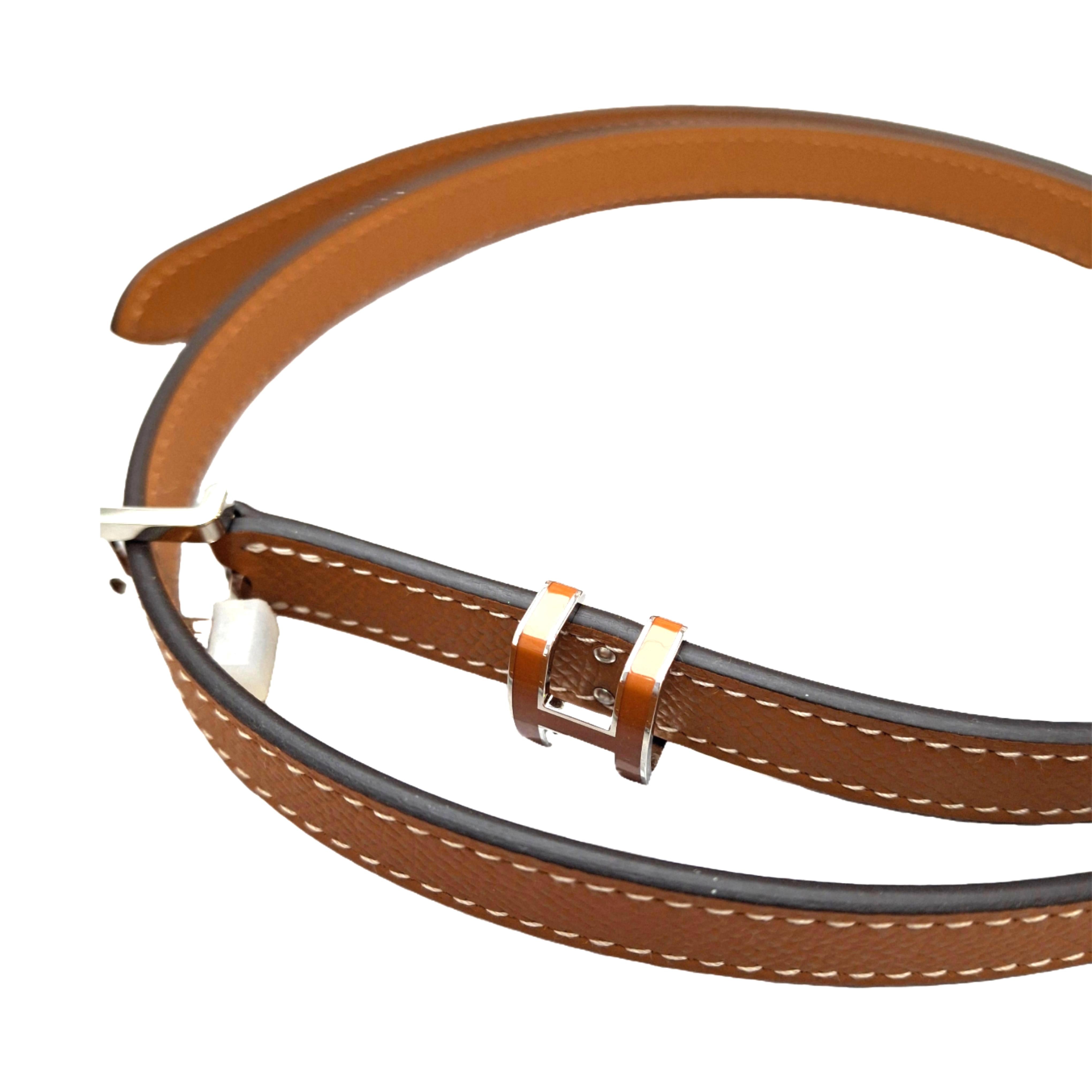 HERMÈS Pop H 15 belt Gold