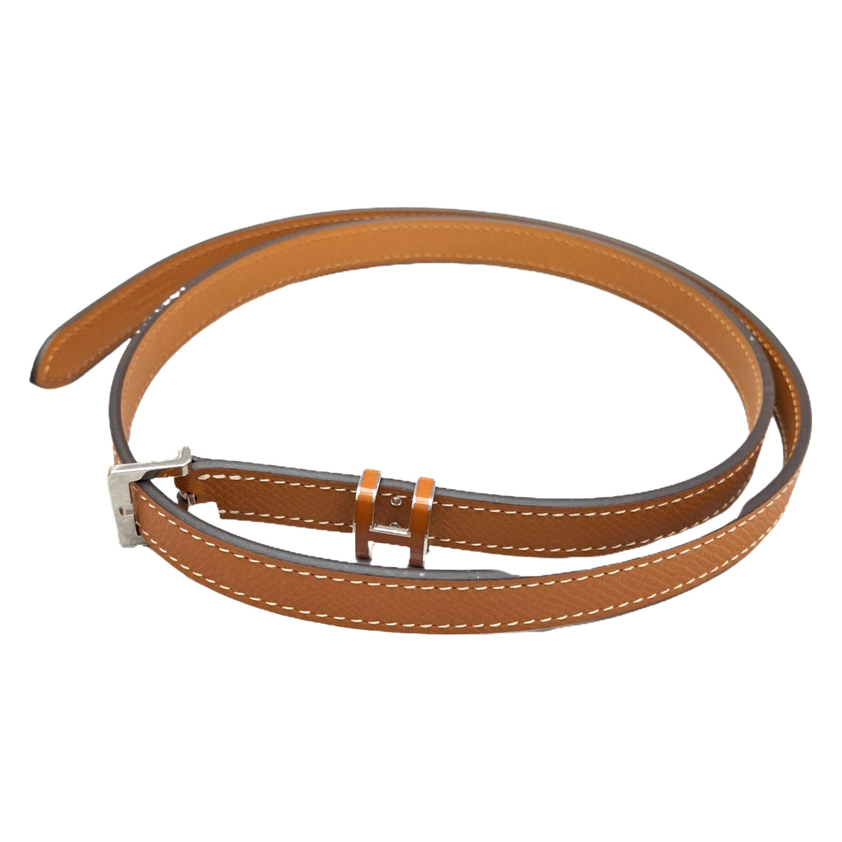Hermes Pop Ash Pop H 15 mm Belt Hermes Pop H 15 Belt Black RGHW | Snowceline Luxuries main image 3