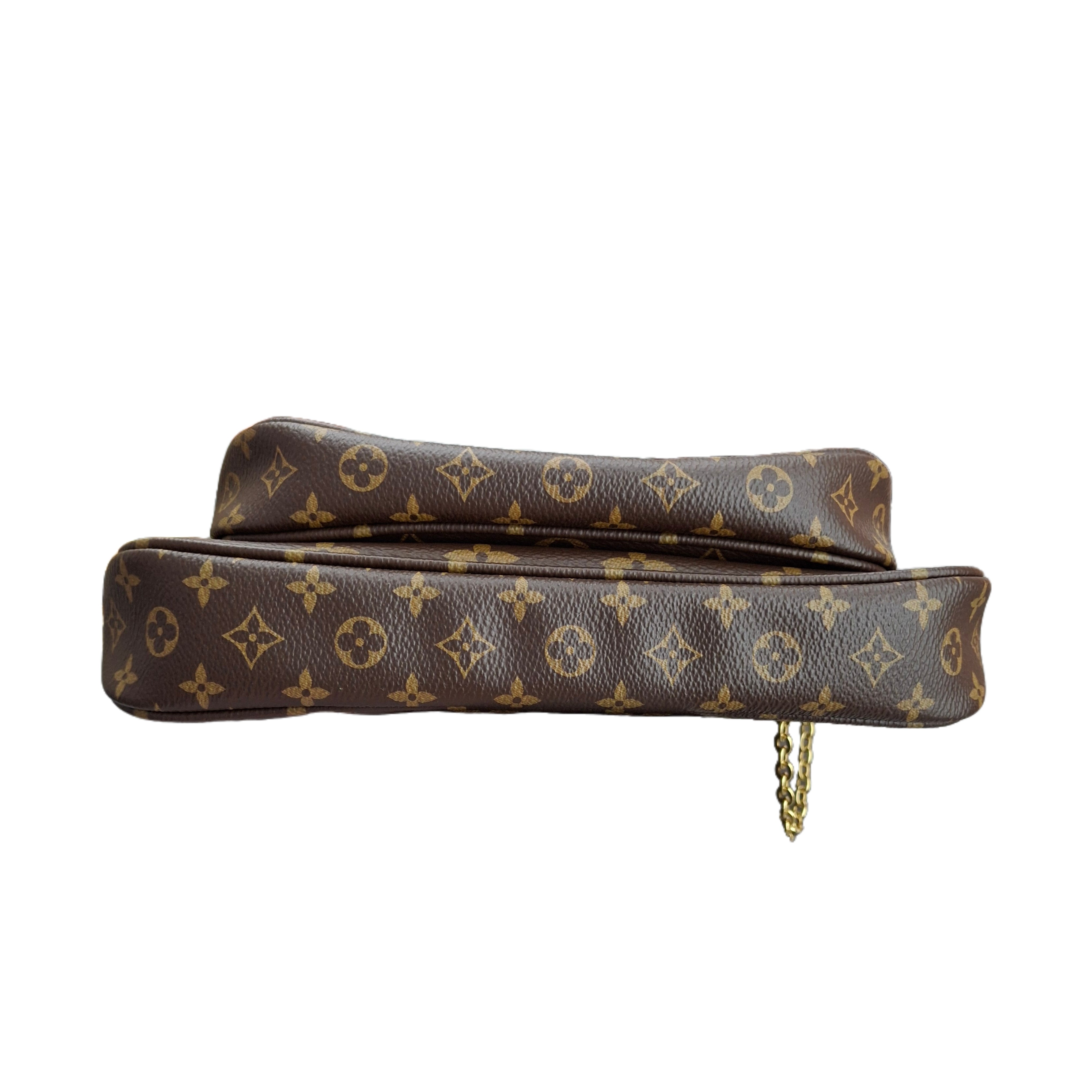 LOUIS VUITTON Multi Pochette Accessories With Khaki Strap