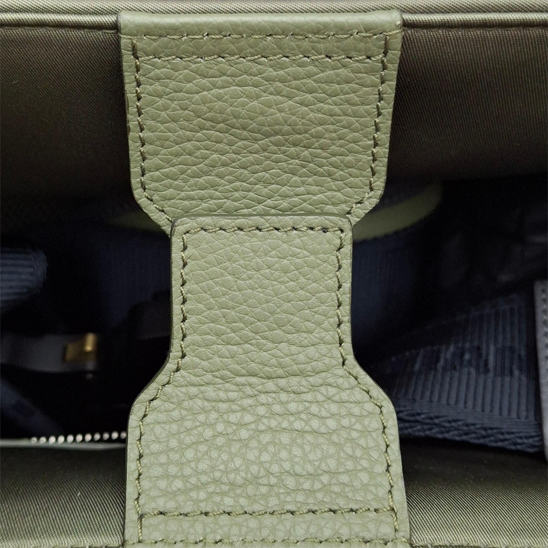 CHRISTIAN DIOR x Sacai  2021 Saddle Tote Satchel (Green)