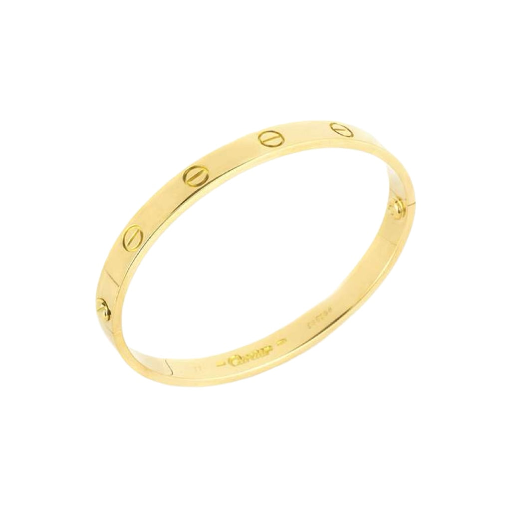 CARTIER Love Bracelet (Yellow Gold)