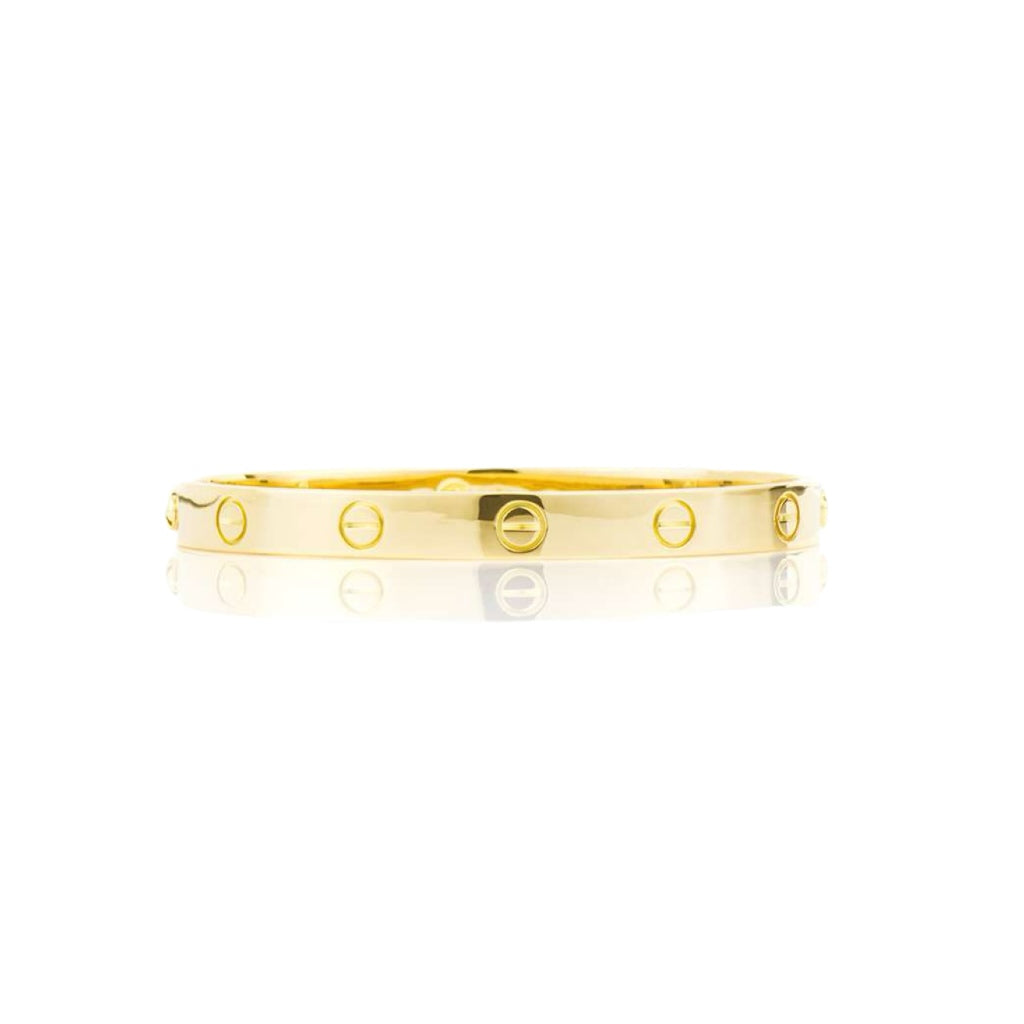 CARTIER Love Bracelet (Yellow Gold)