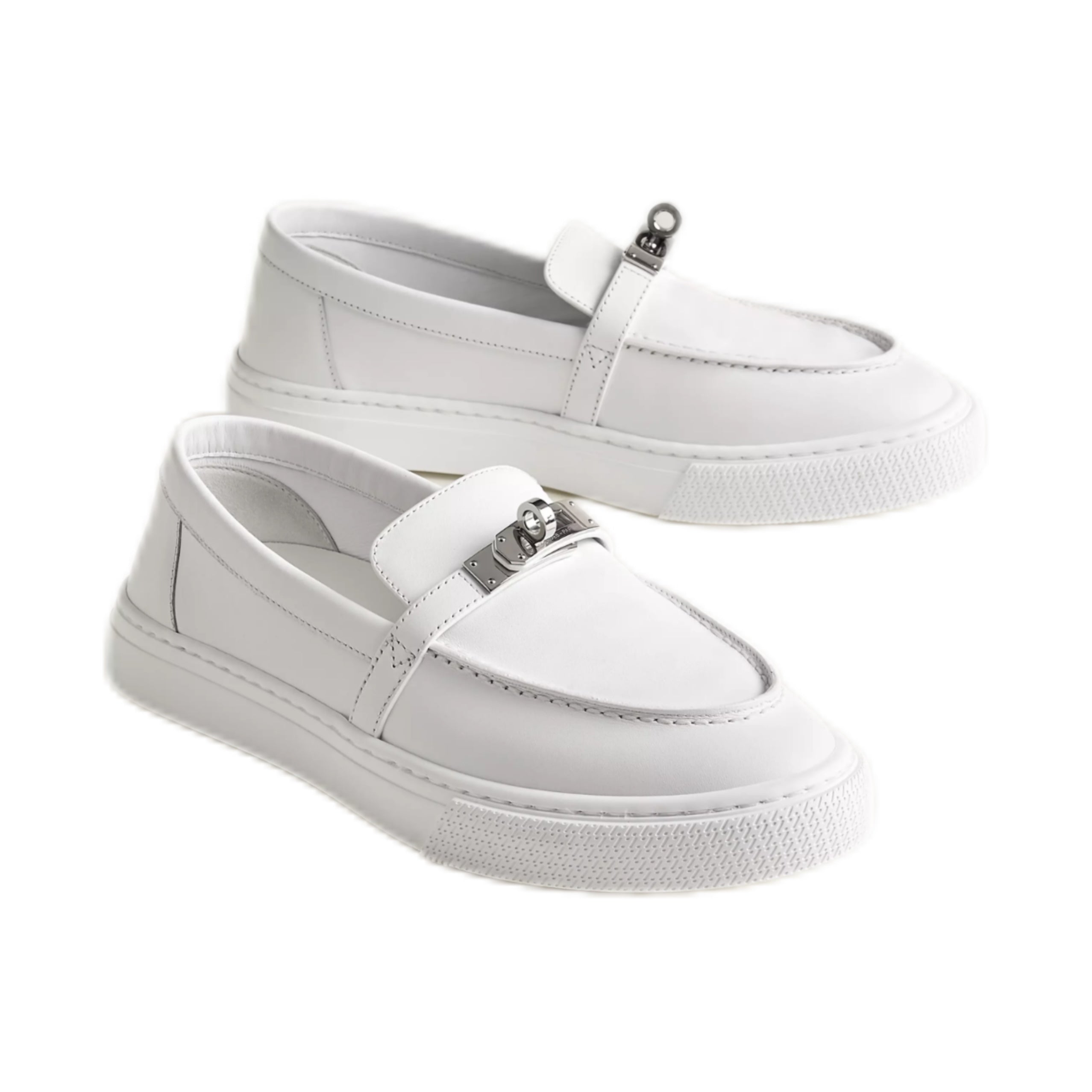 HERMÈS Game slip-on sneaker Blanc (White) 38