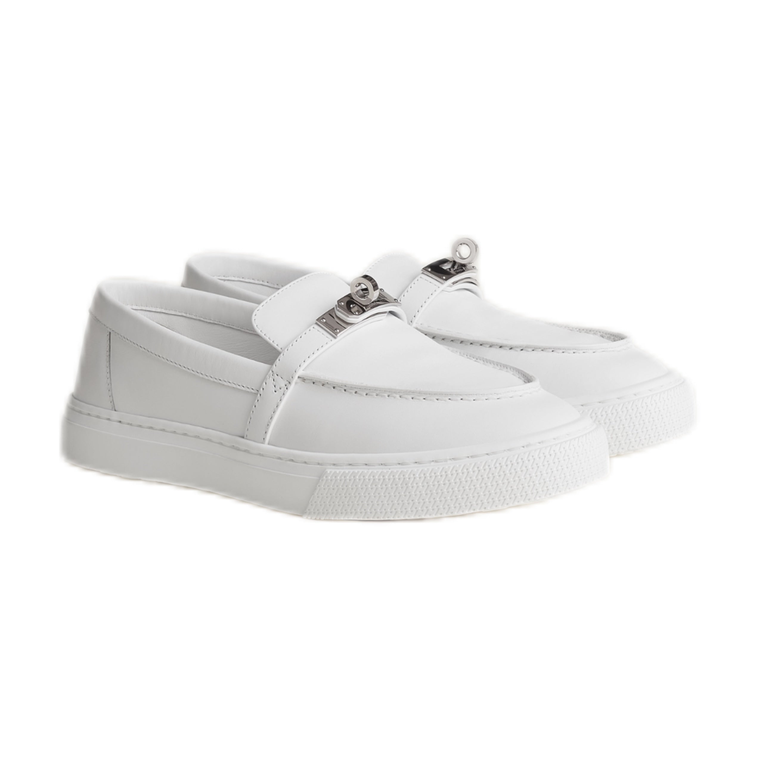 HERMÈS Game slip-on sneaker Blanc (White) 38