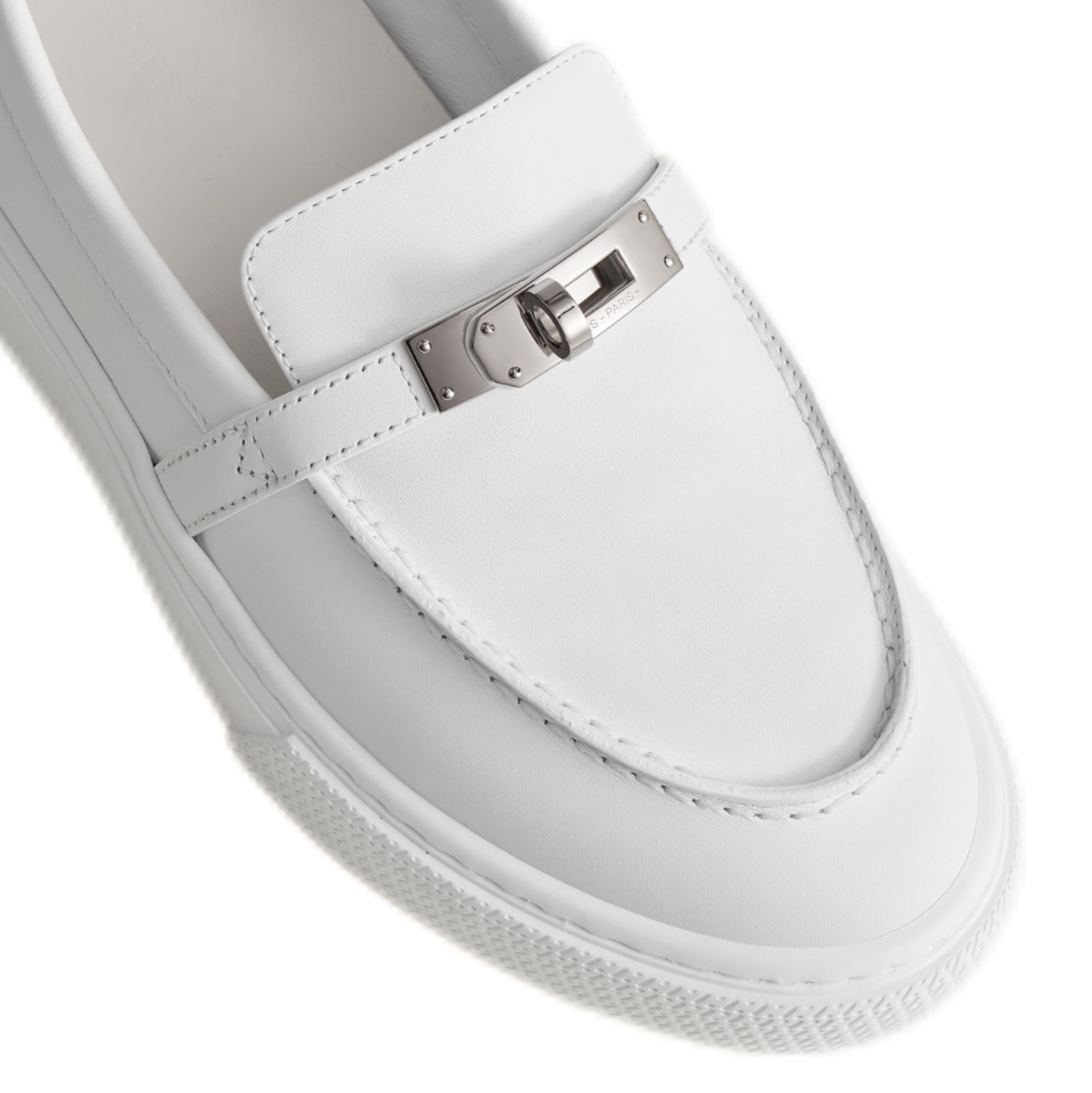 HERMÈS Game slip-on sneaker Blanc (White) 38