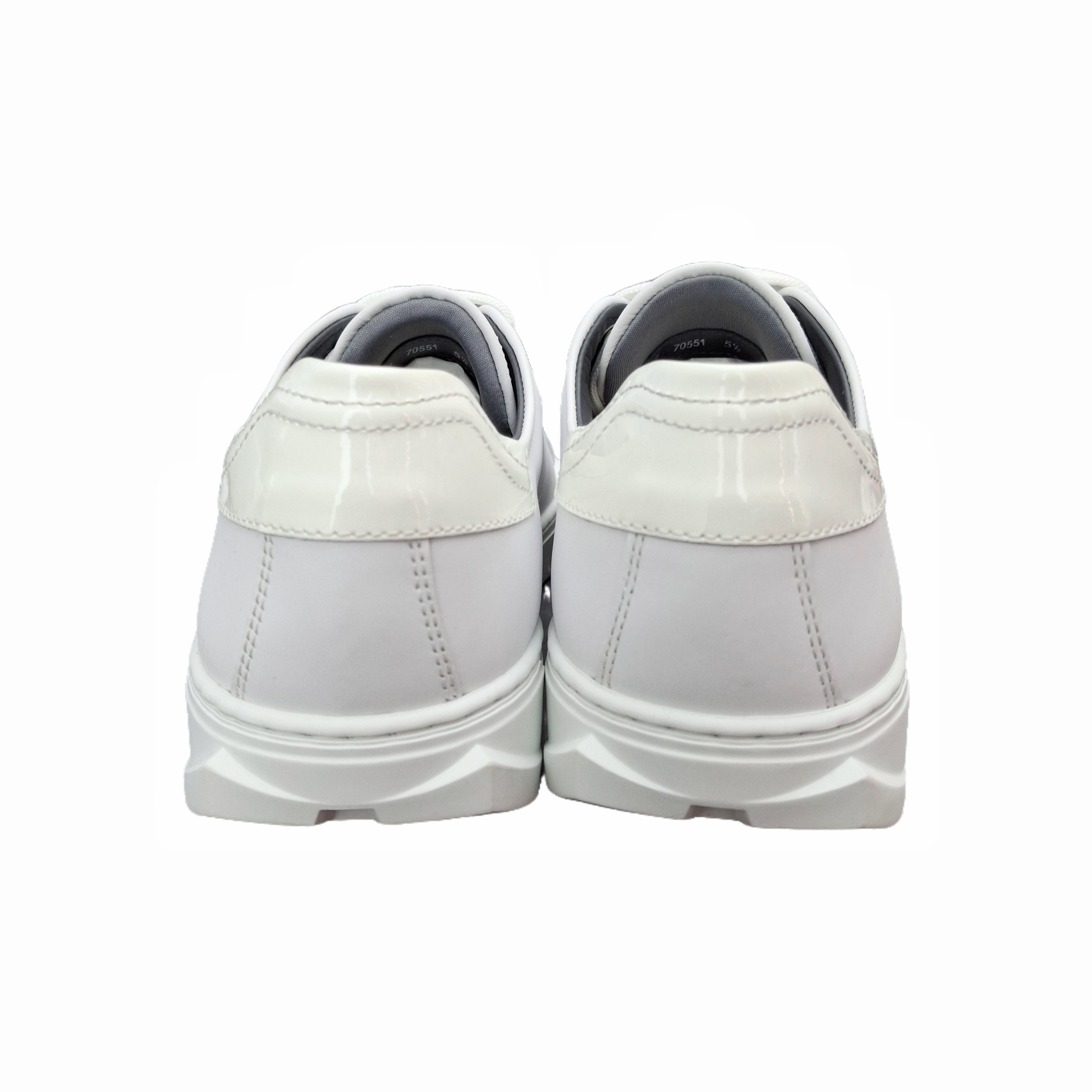 SALVARORE FERRAGAMO Low Cut Sneaker (White) 35.5