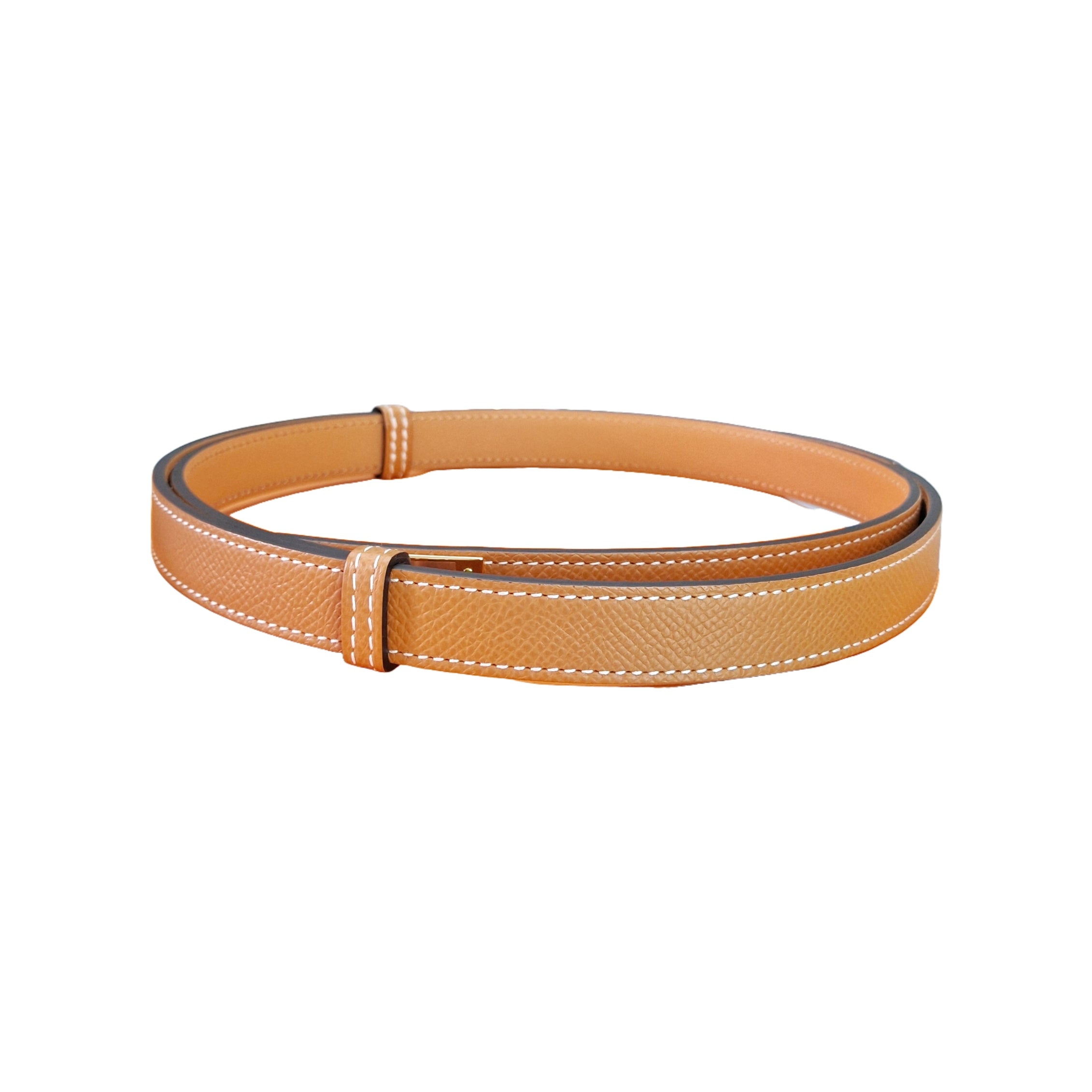 HERMÈS Kelly 18 belt Gold