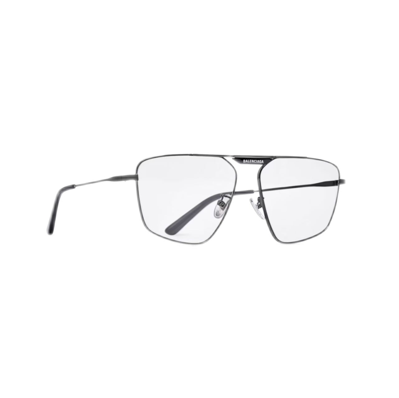 BALENCIAGA BB0246SA Sunglasses Black/light Grey (004 BN)