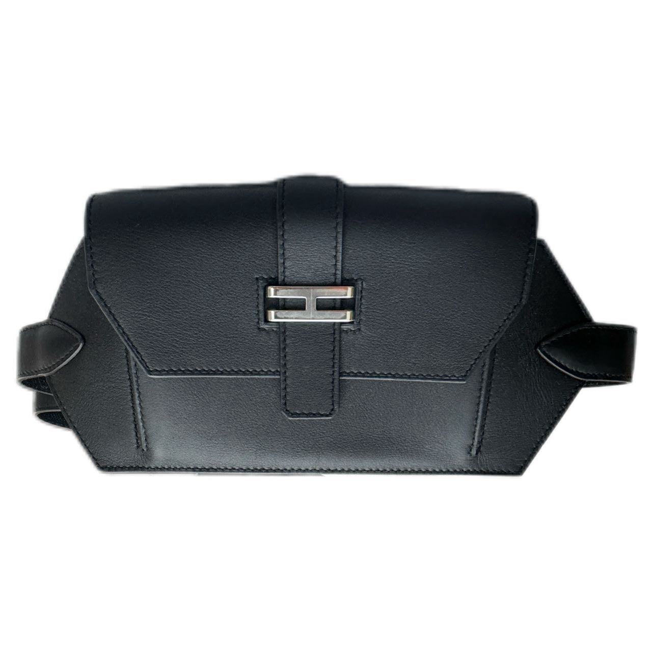 HERMÈS Elan Pocket 24 Belt Bag Noir (Black)