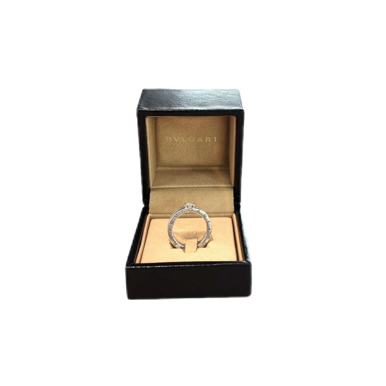 BVLGARI B.zero1 Ring White Gold Size 56