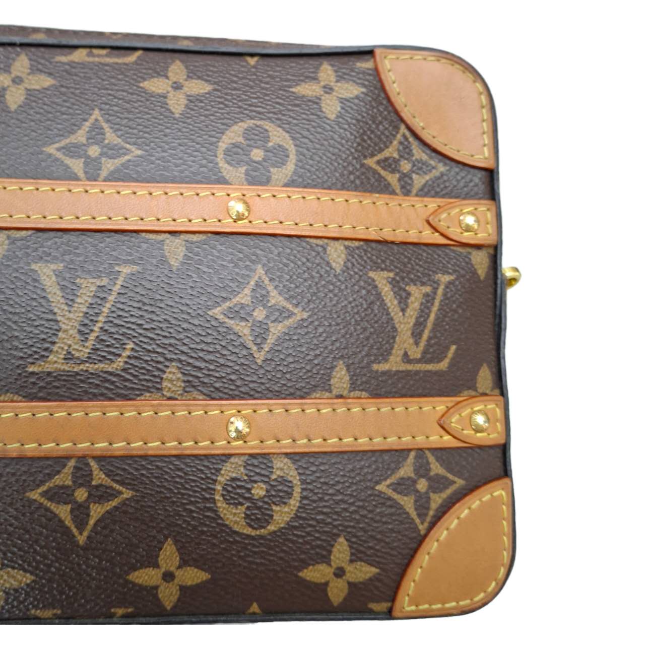 LV Soft Trunk Small Clutch Monogram (Brown)