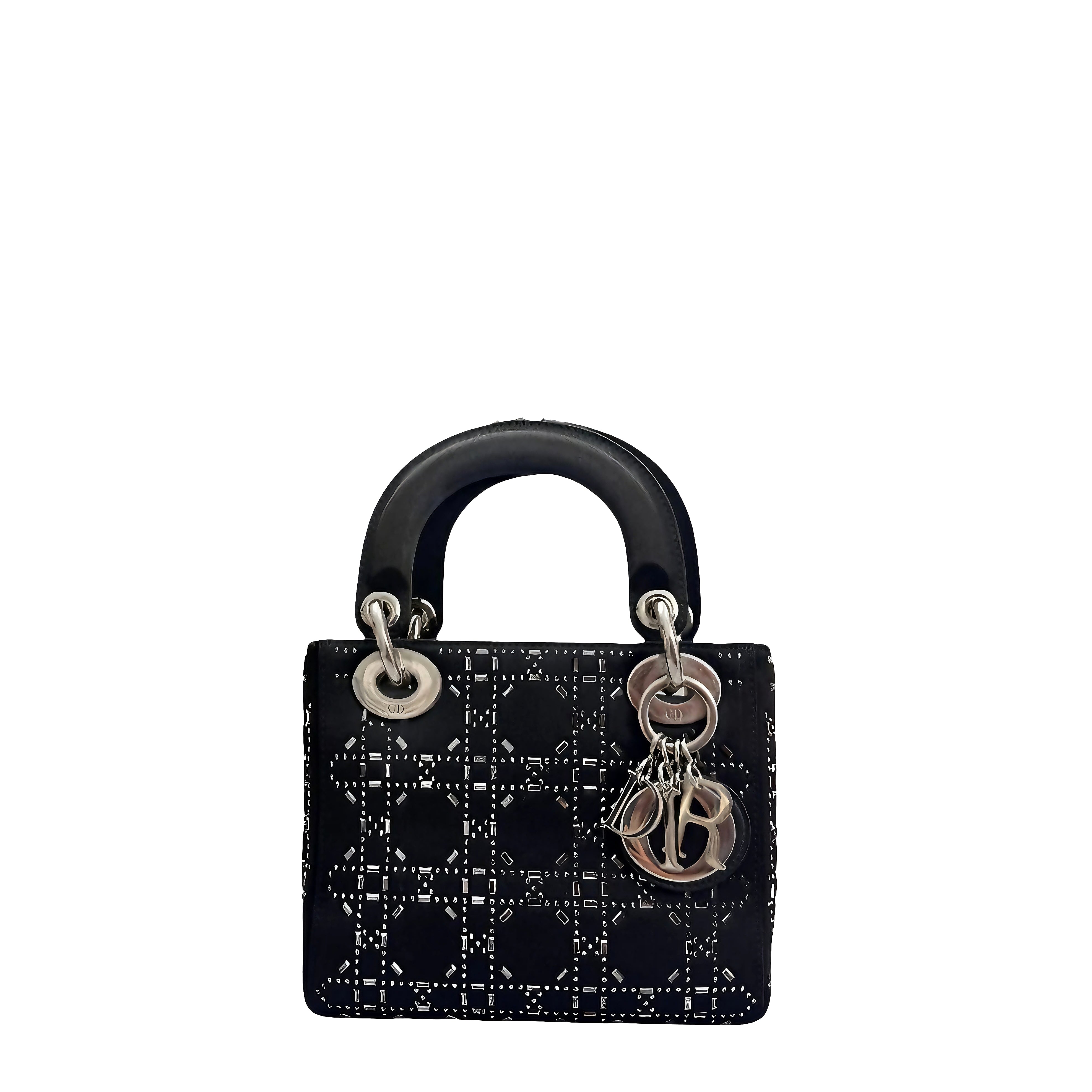 Christian Dior Mini Lady Dior Bag Black Ultramatte (limited edition)