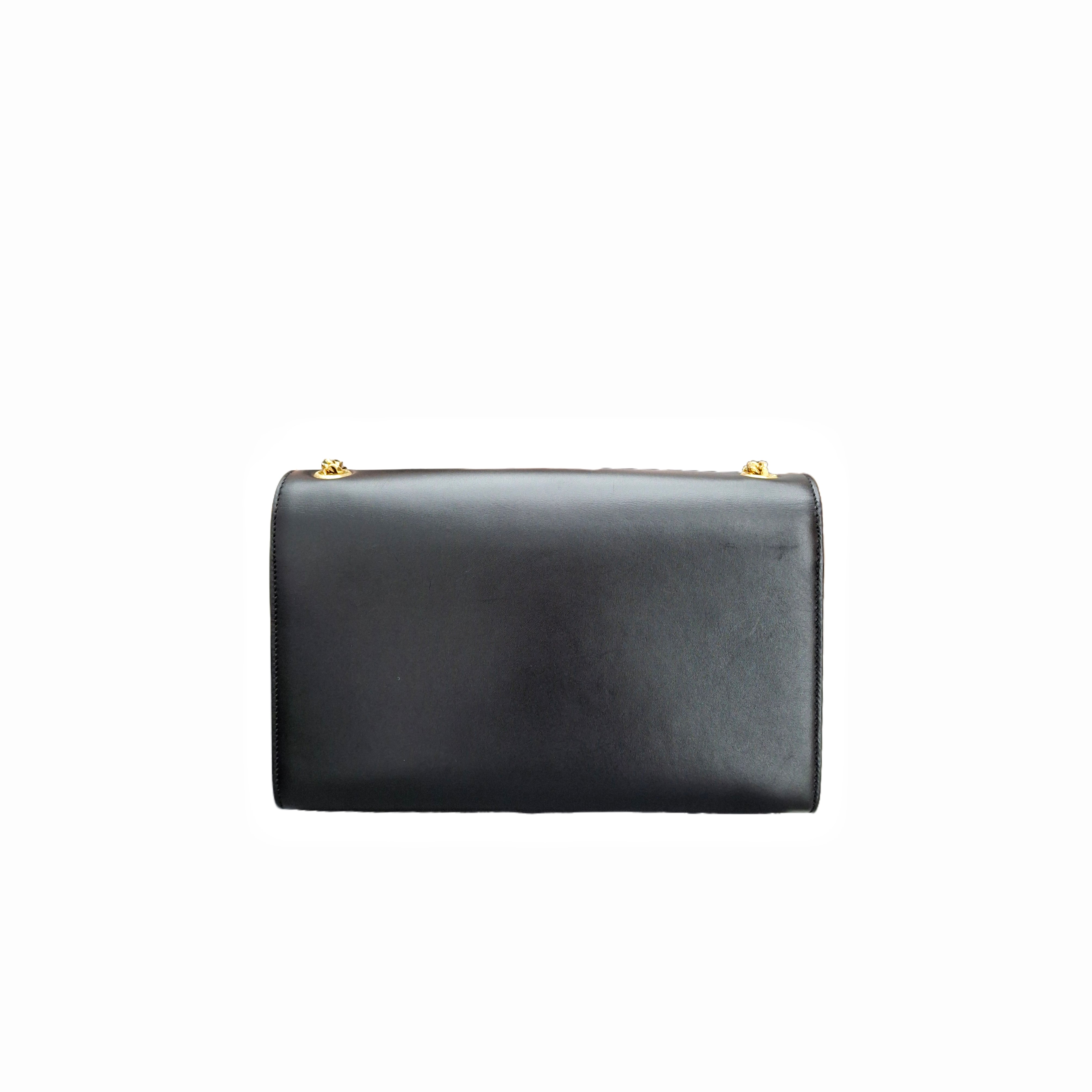 YSL Saint Laurent Medium Kate Tassel Shoulder Bag (Matte Black)