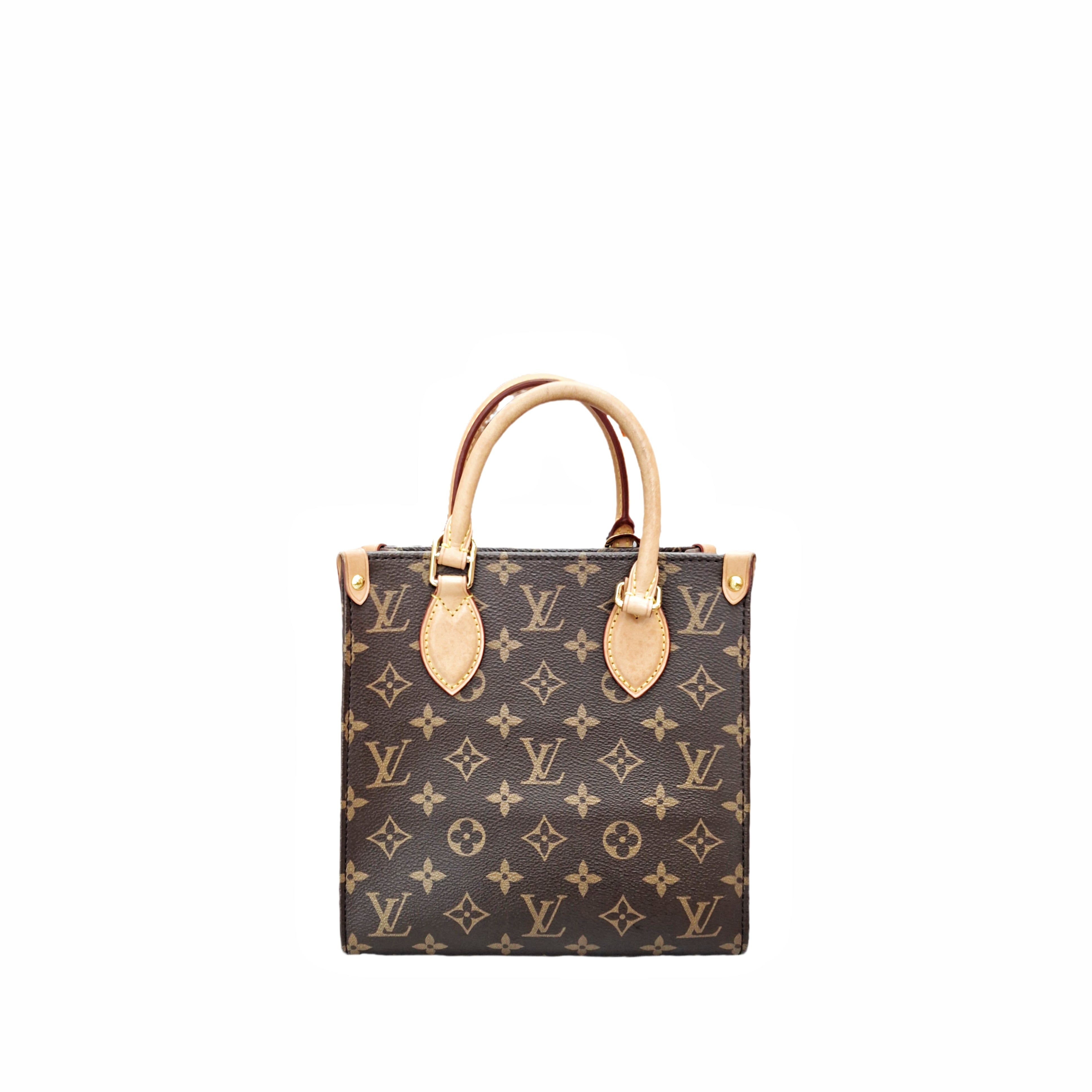 Louis Vuitton Sac Plat BB (Beige)