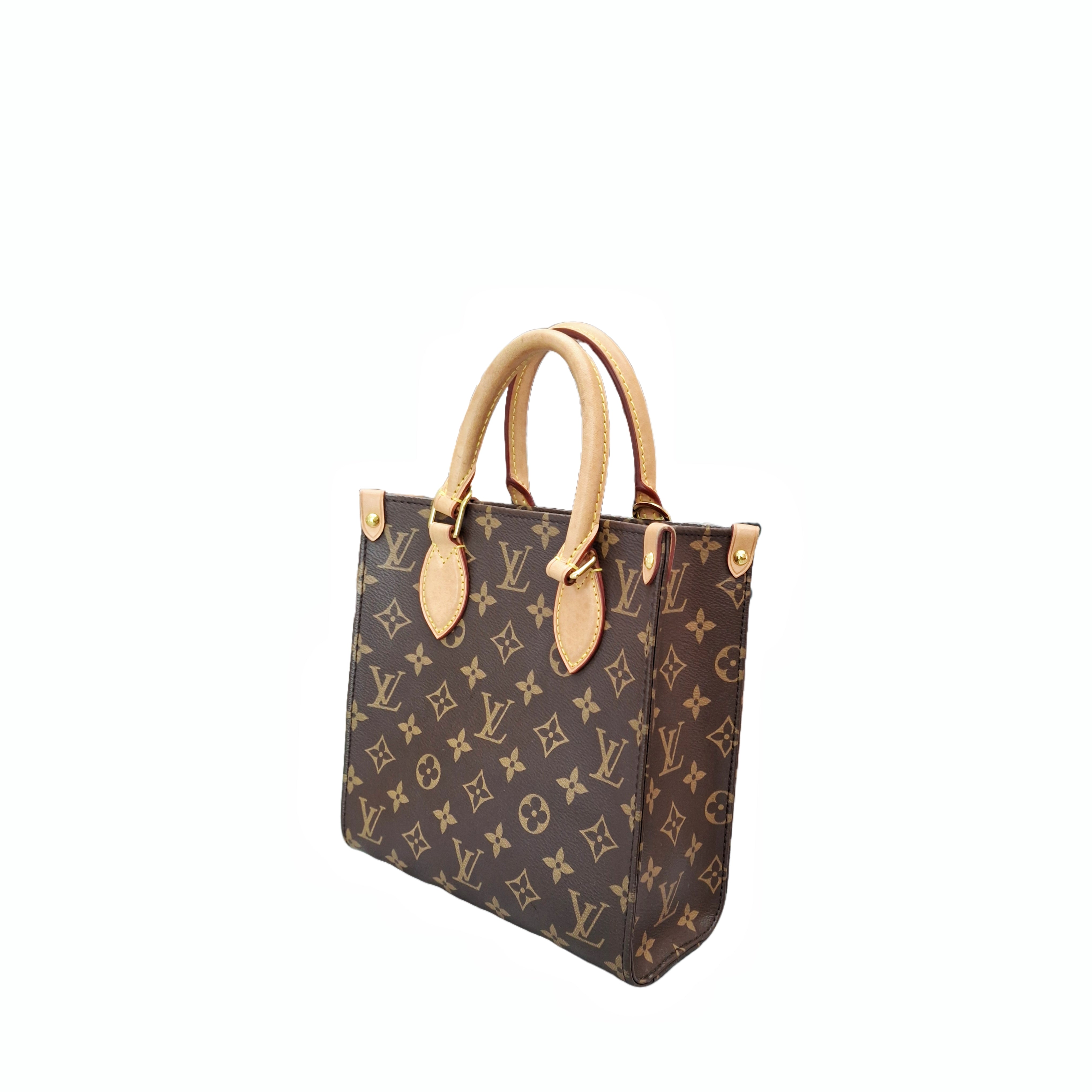 Louis Vuitton Sac Plat BB (Beige)