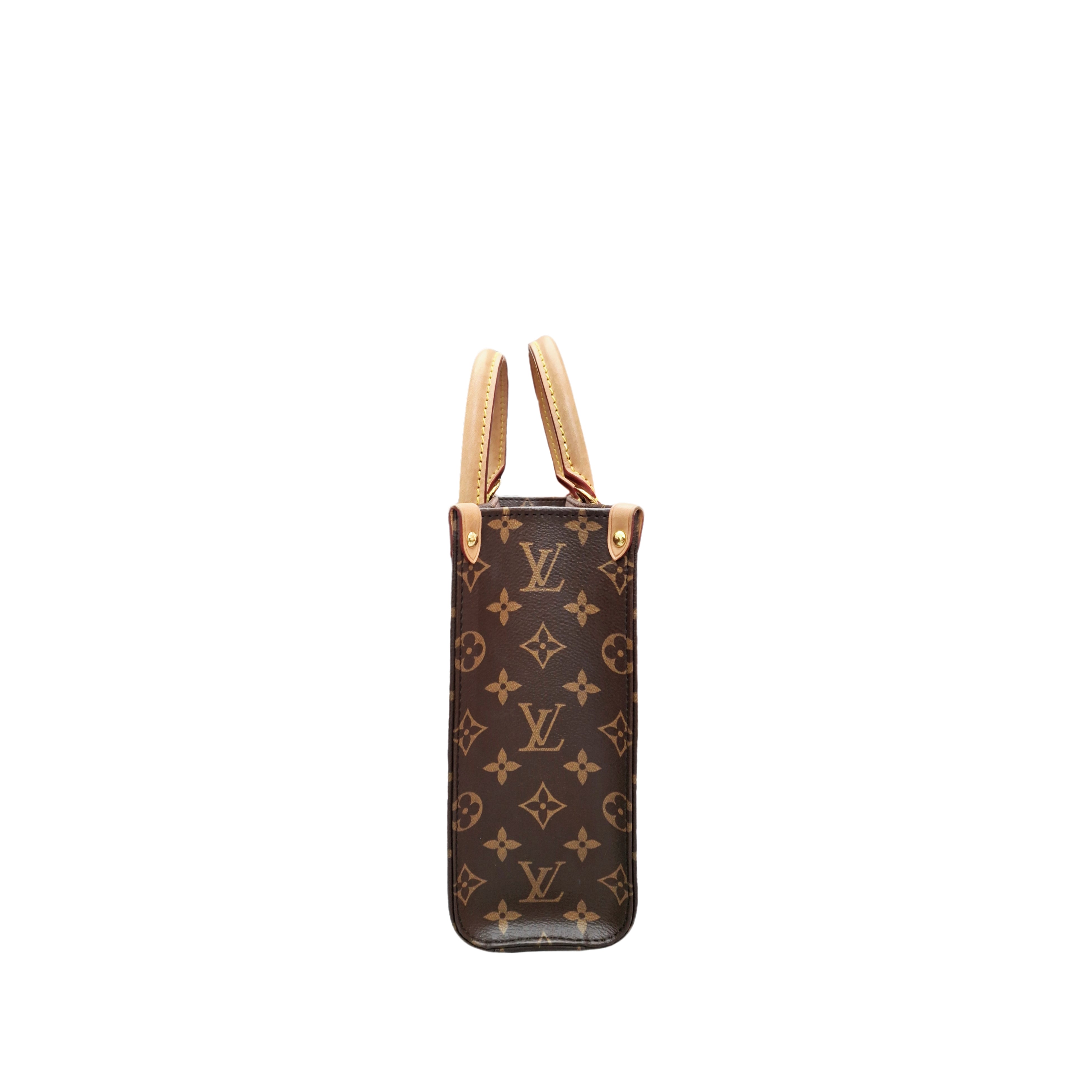 Louis Vuitton Sac Plat BB (Beige)