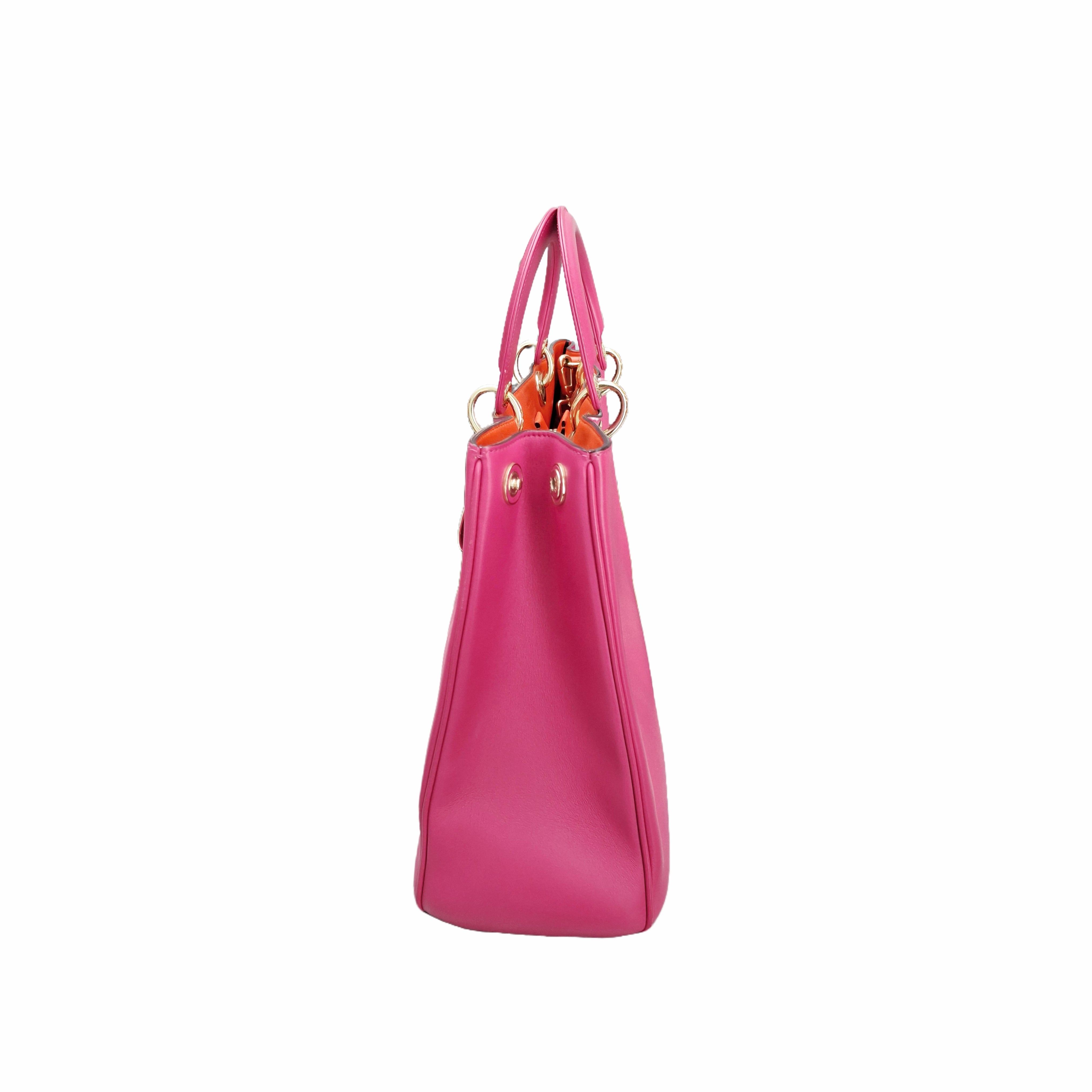 Christian Dior DIORISSIMO Large Satchel Tote (Pink)