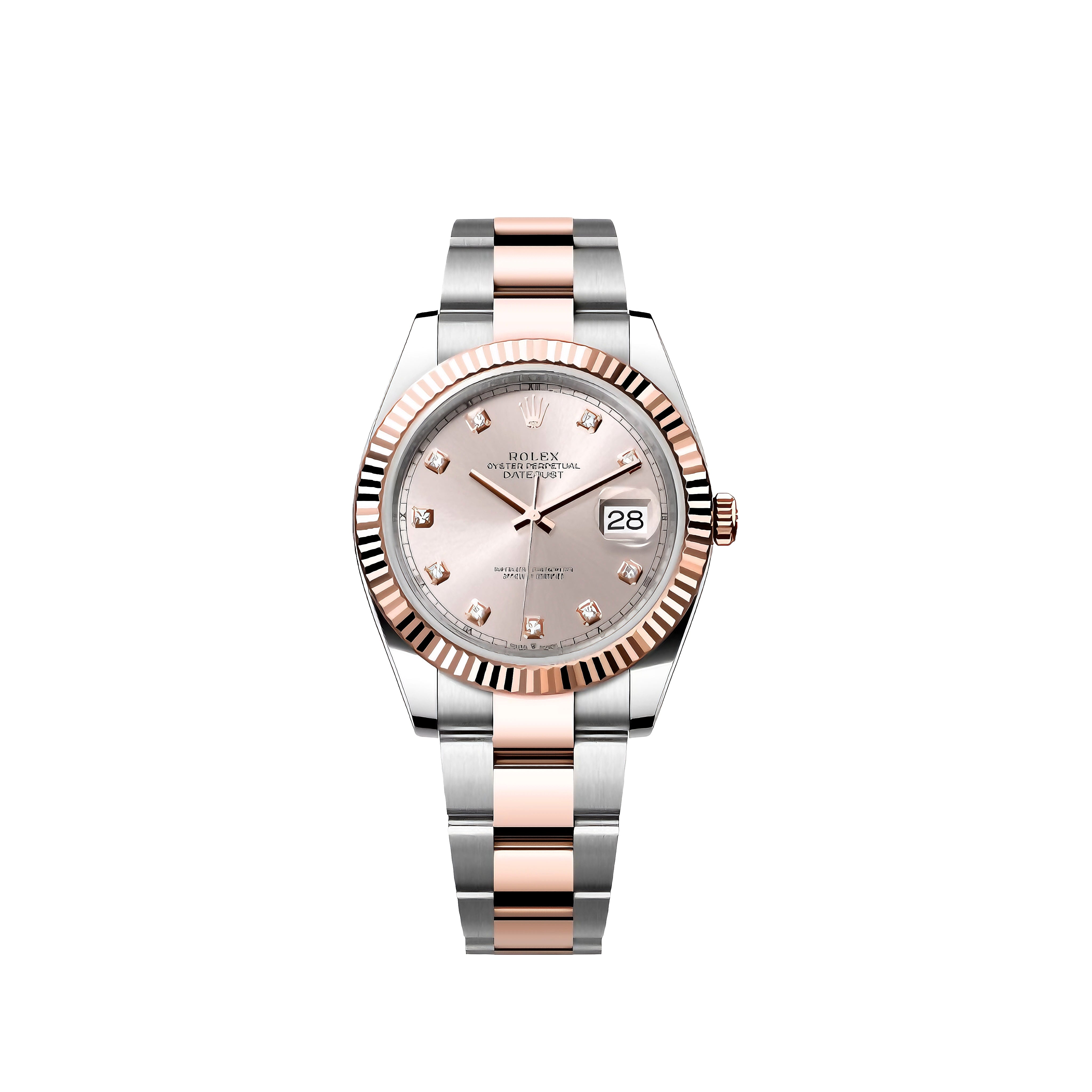 Rolex 126331 Datejust 41 With Oystersteel And Everose Gold, Sundust Dial, Jubilee Bracelet