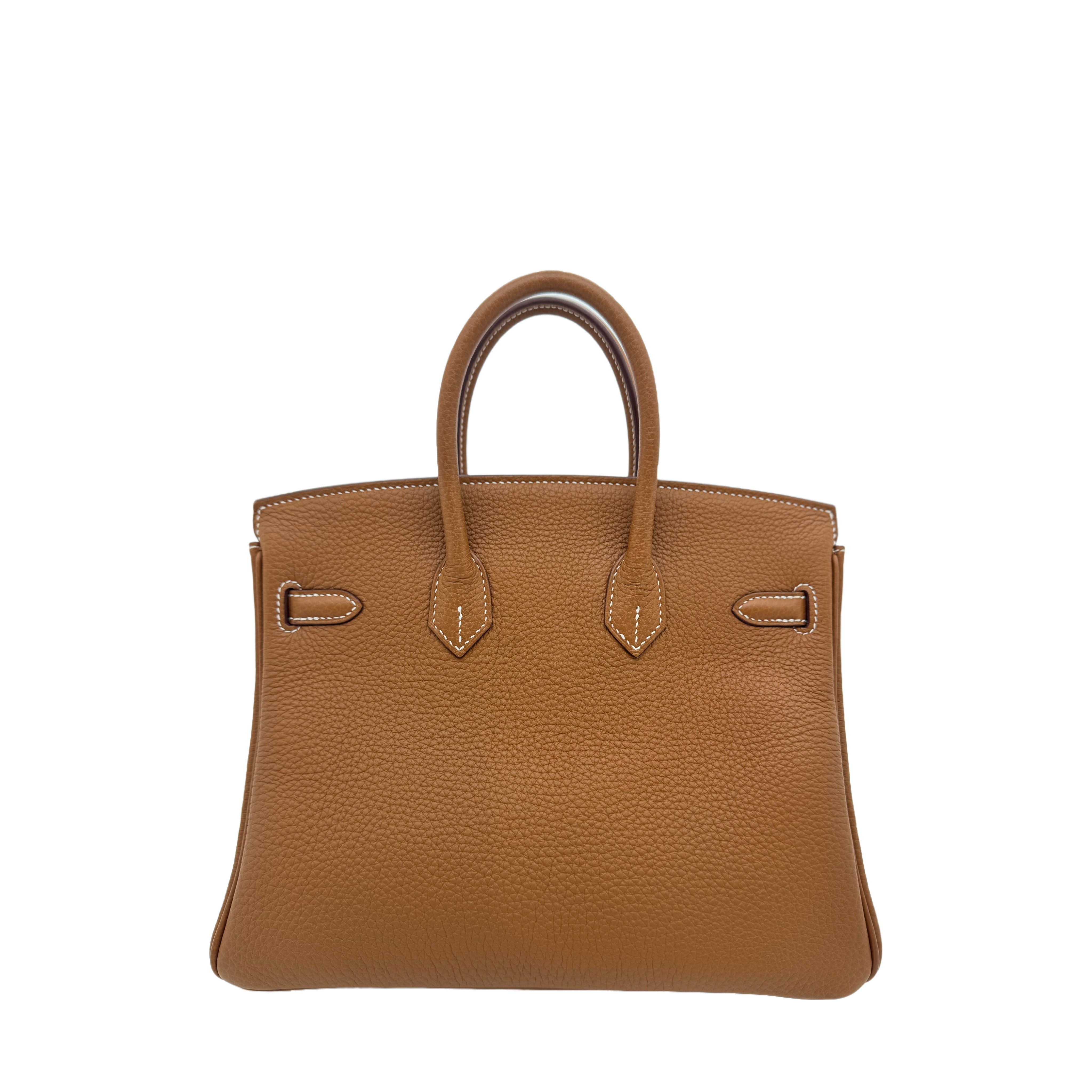 Hermès Birkin 25 Gold Togo Leather GHW W Stamp