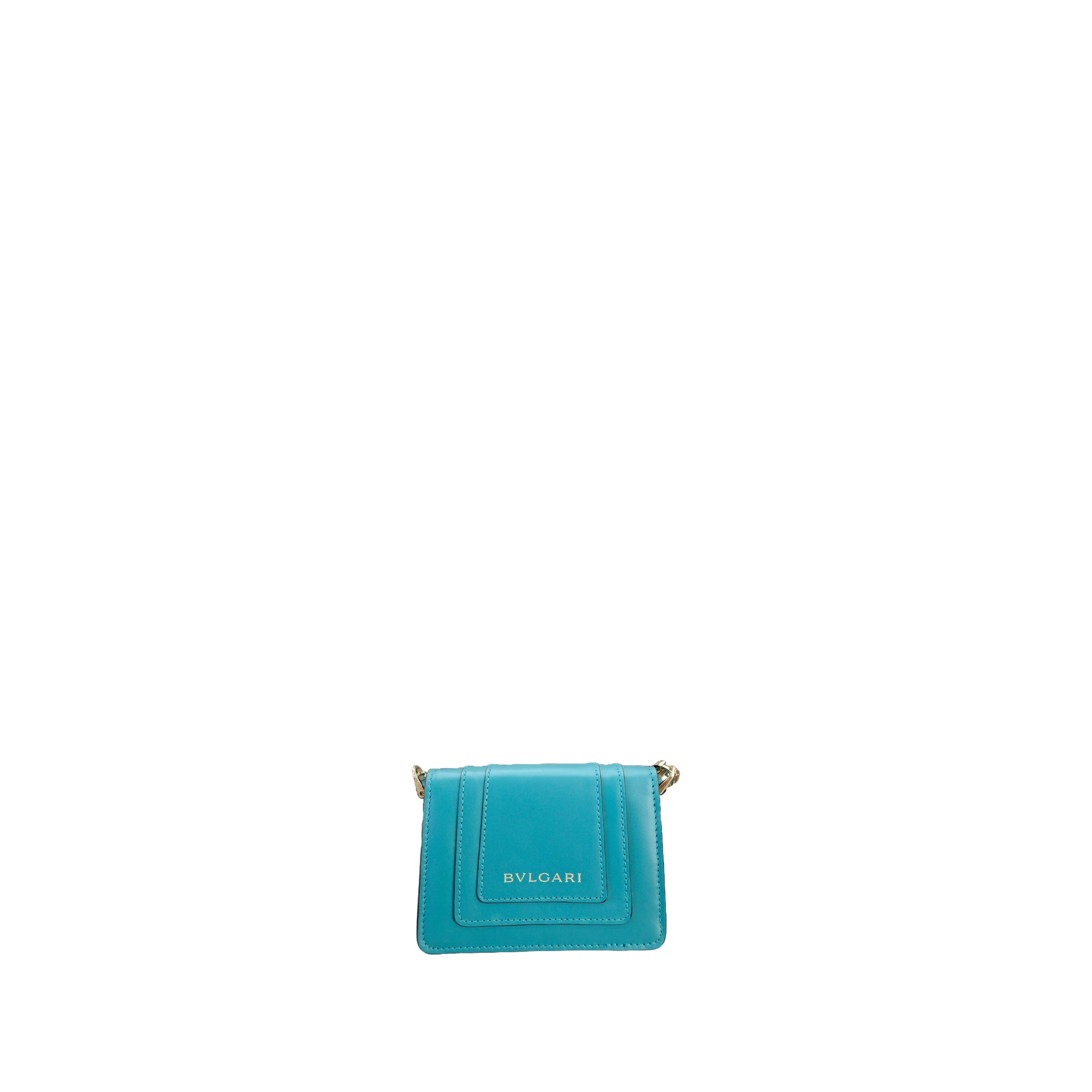 BVLGARI Serpenti Forever Charm wallet (Green)