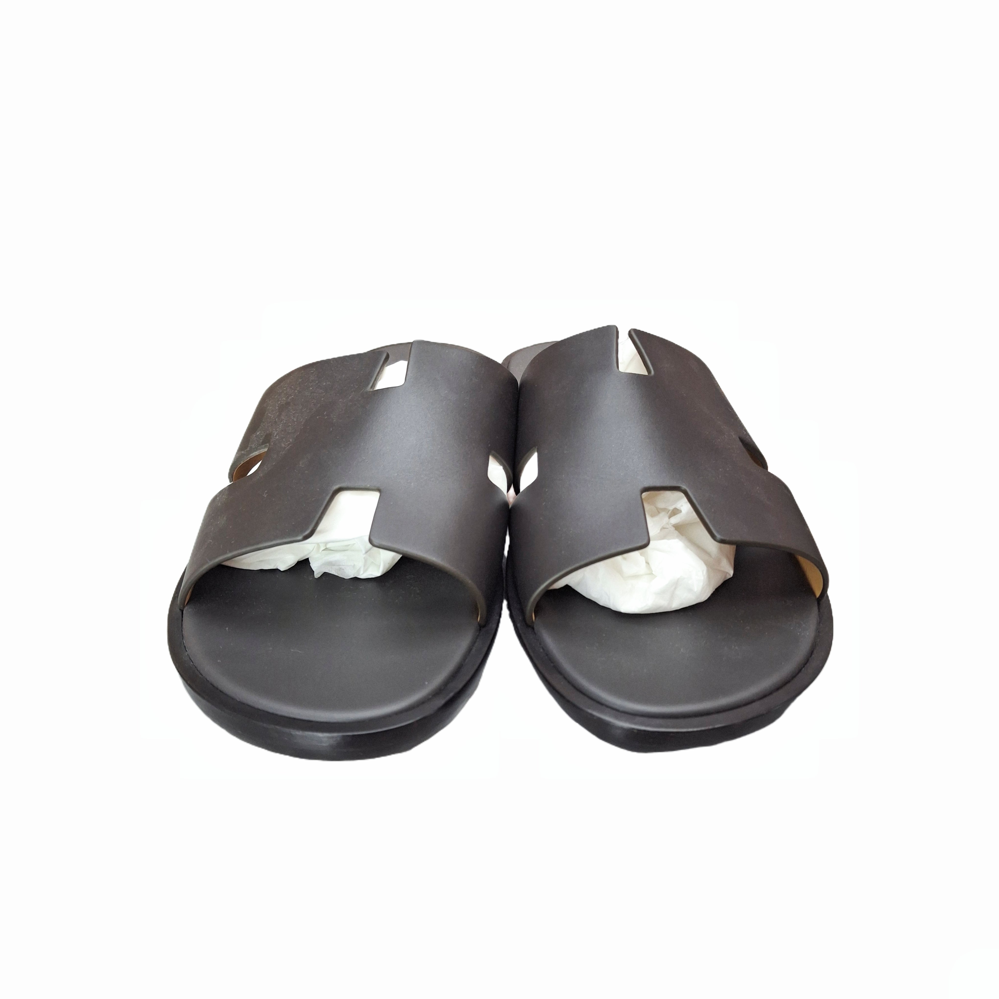 Hermès Chypre sandal Black 44