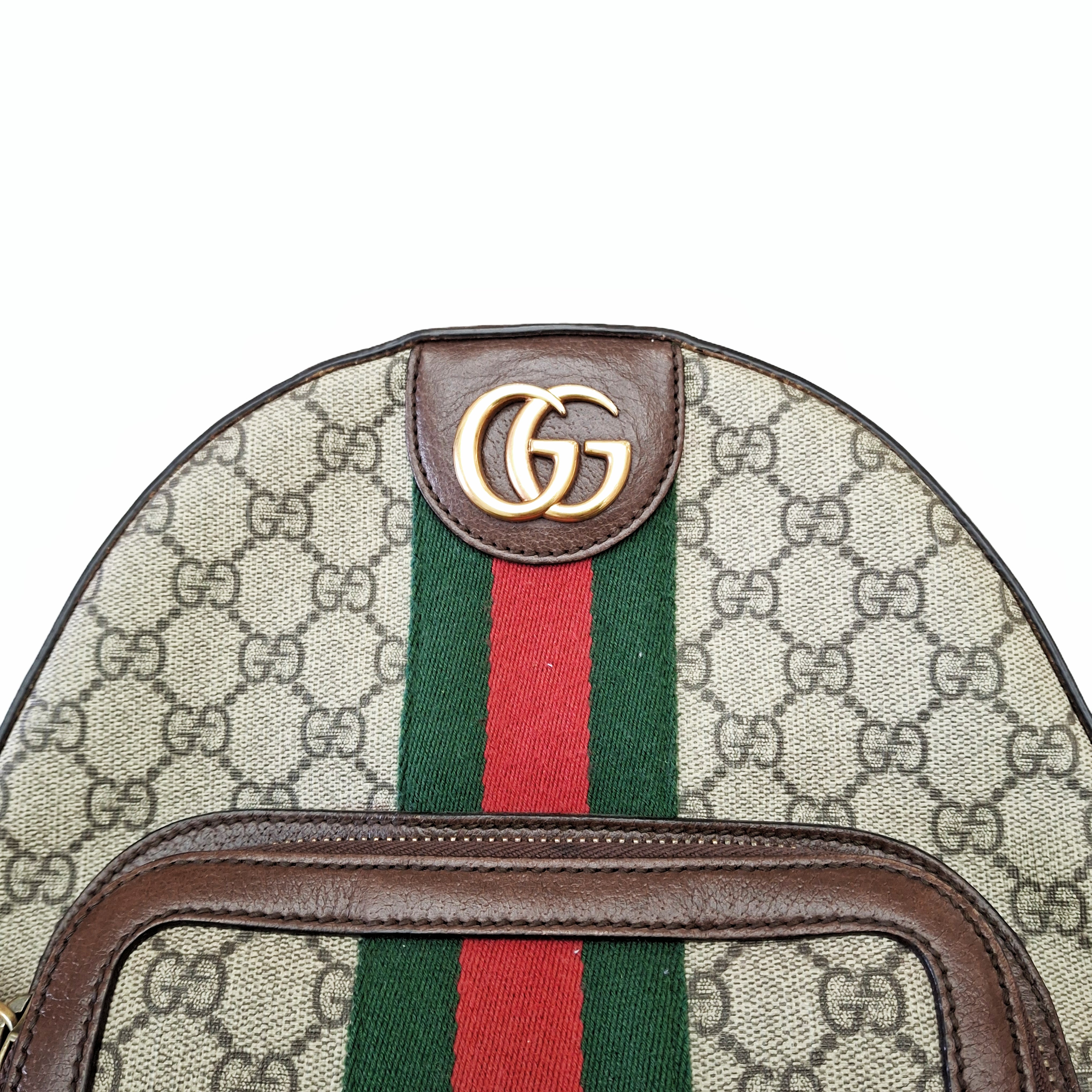 gucci GG SMALL Ophidia Backpack (Oro/Brown)