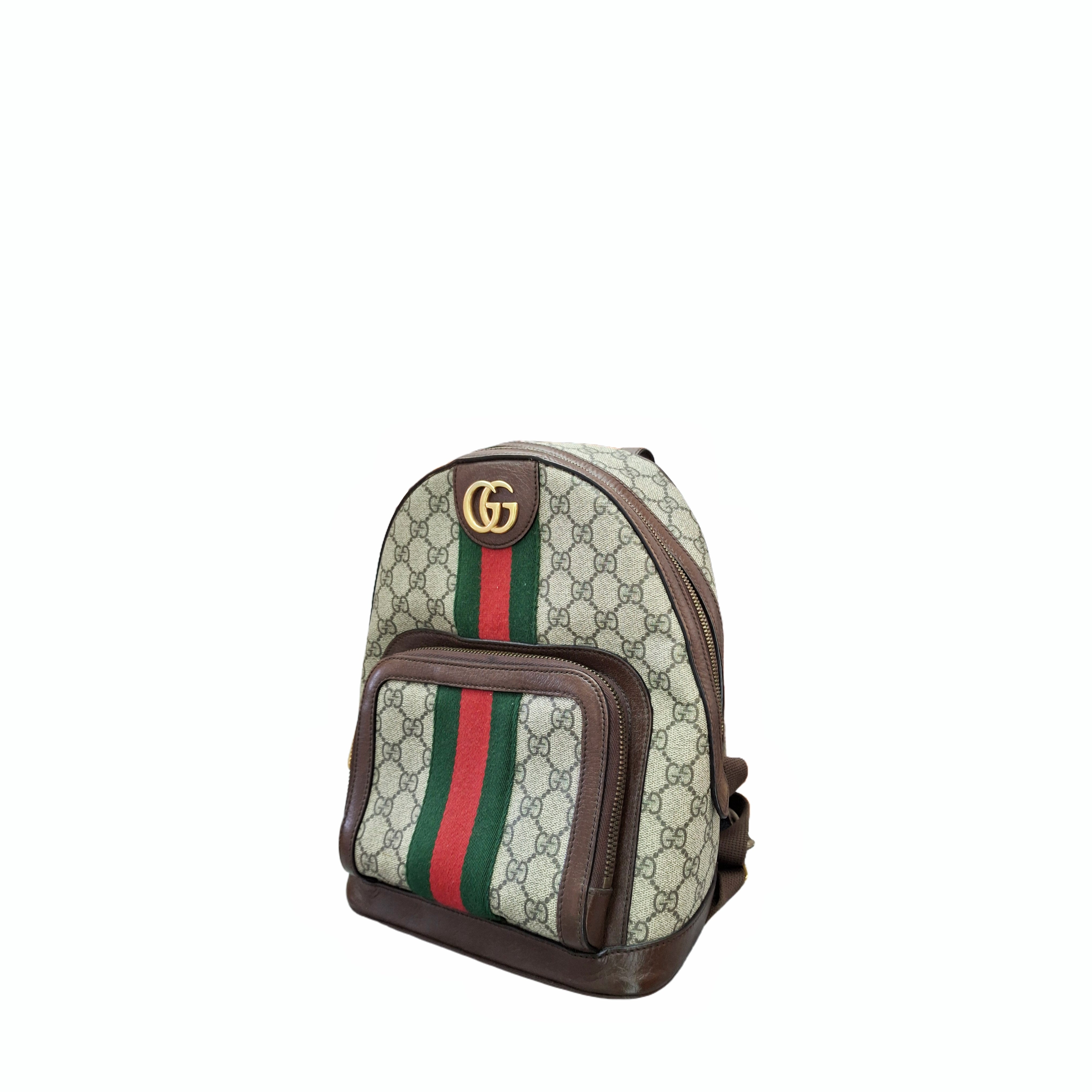 gucci GG SMALL Ophidia Backpack (Oro/Brown)