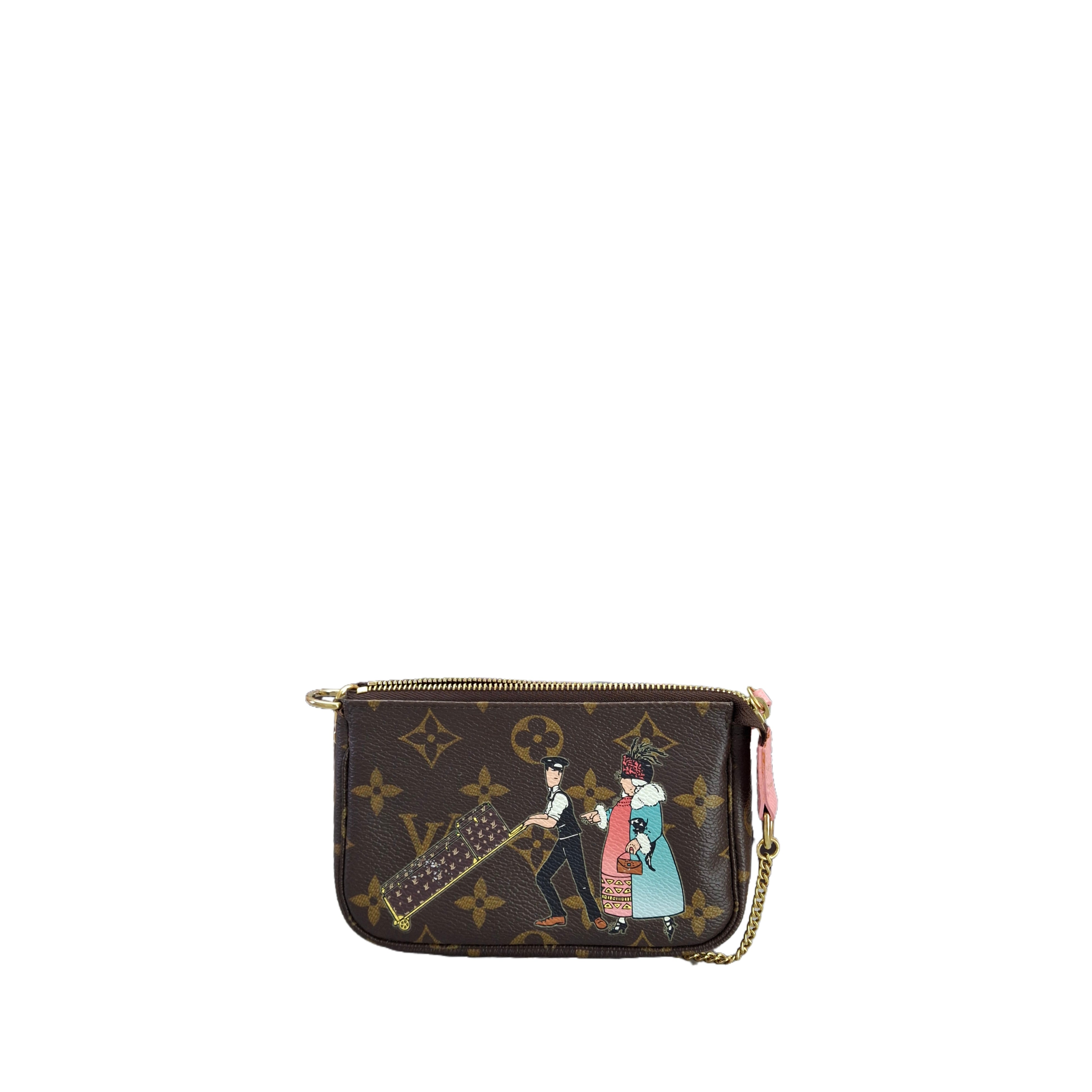 LOUIS VUITTON Limited Edition Ilustre Mini Pochette Accessories