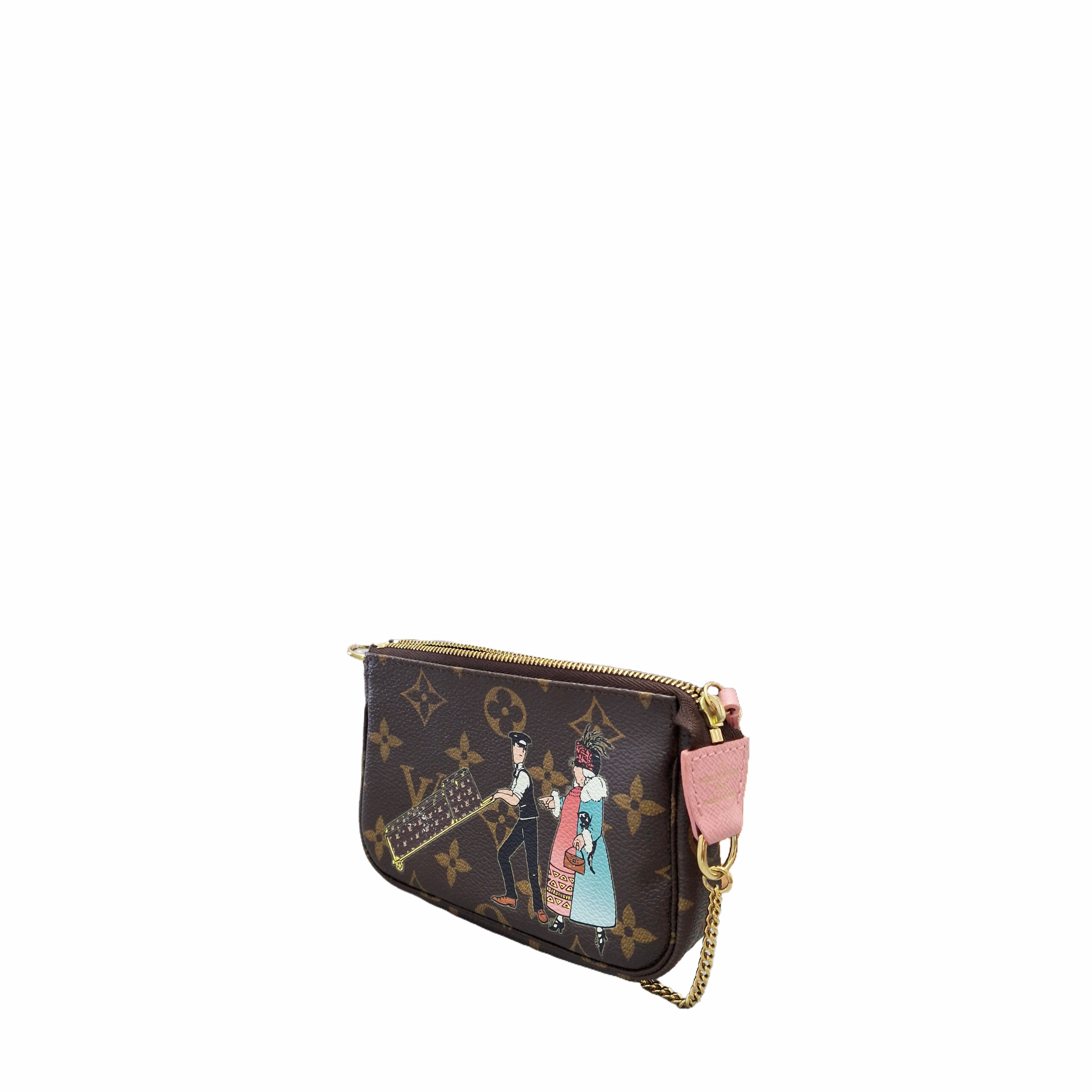 LOUIS VUITTON Limited Edition Ilustre Mini Pochette Accessories