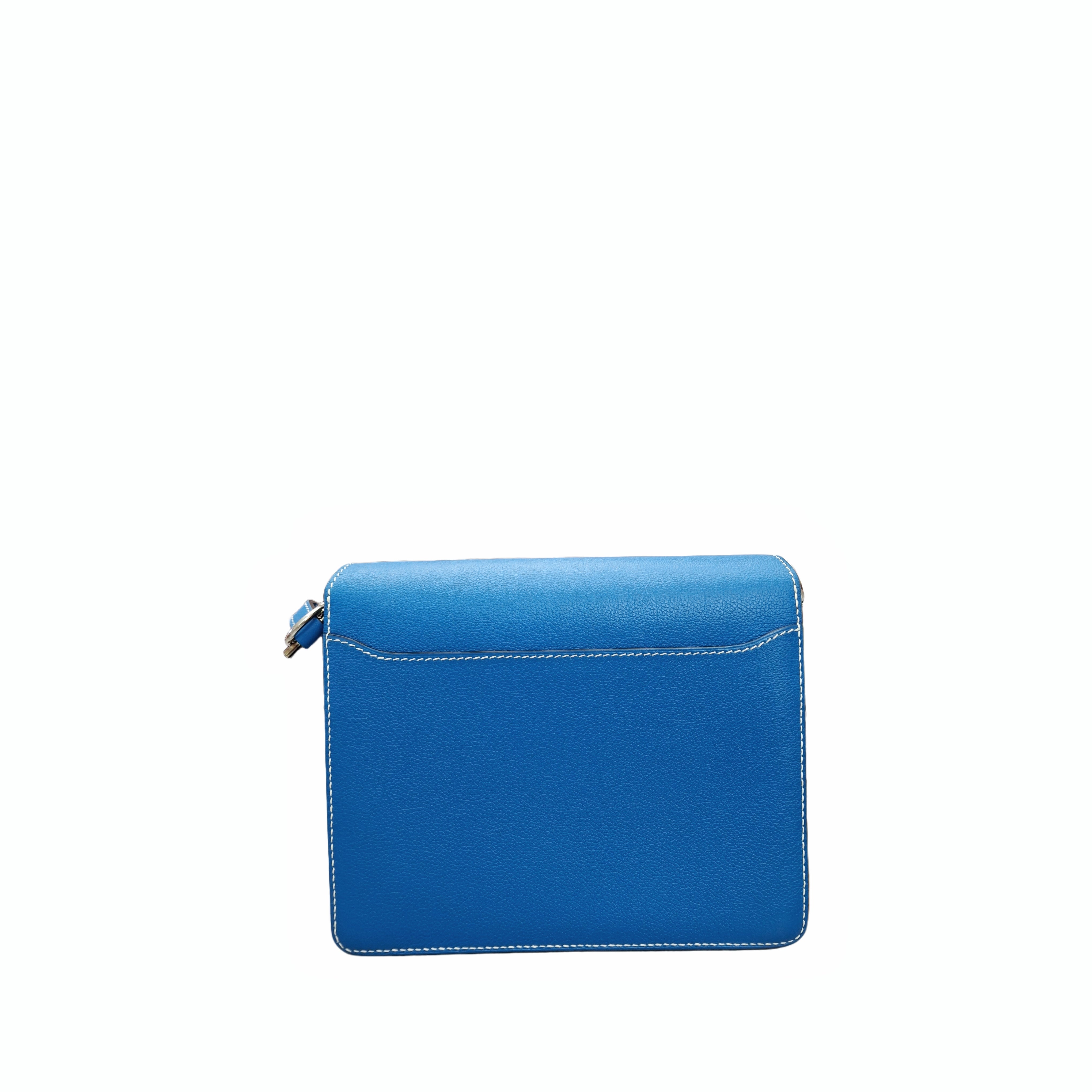 Hermès Roulis 23 handbag Leather Bleu Paradise A Stamp