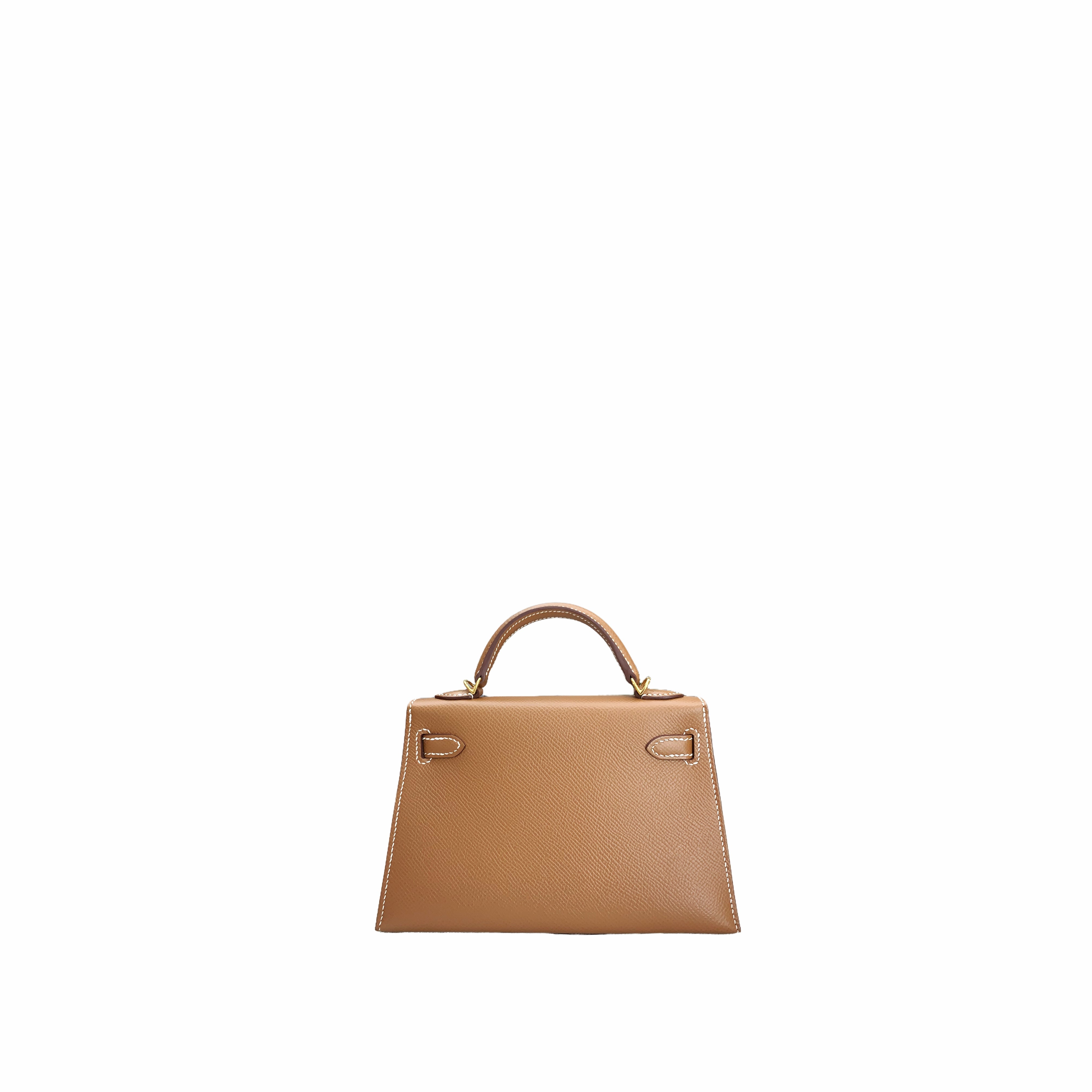 Hermes mini kelly gold & gold colour