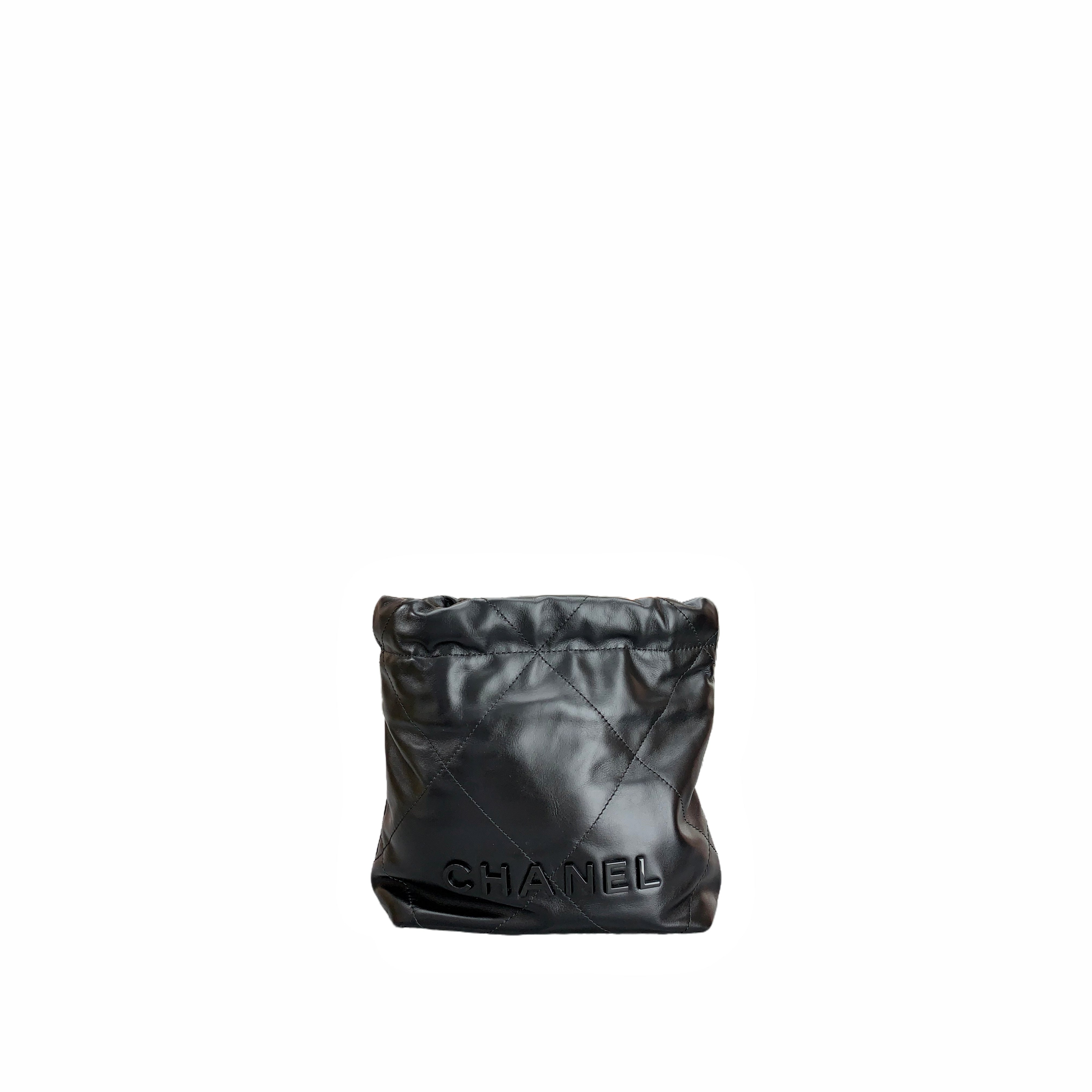 chanel 22mini bag black